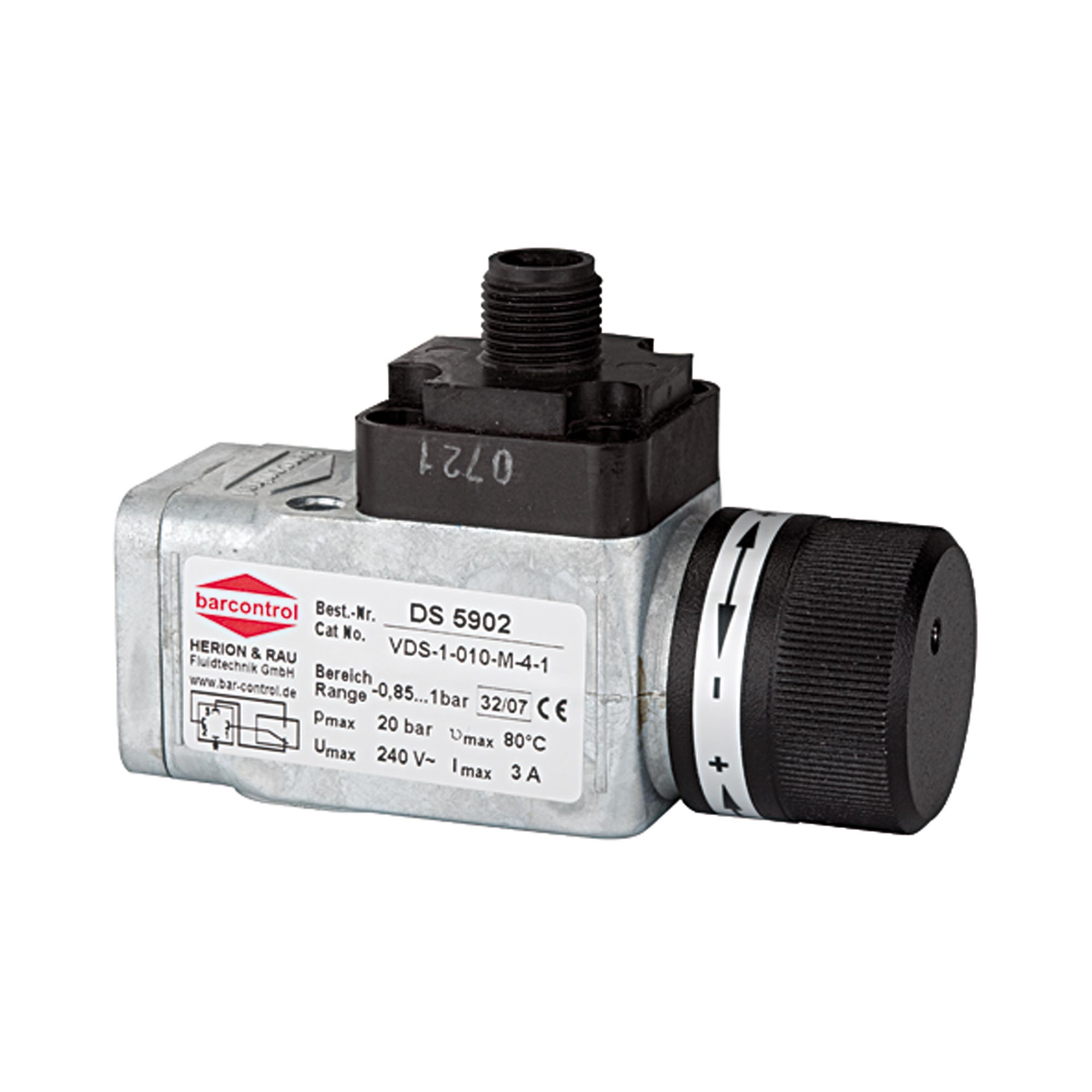 Vacuum pressure switch - Riegler K795