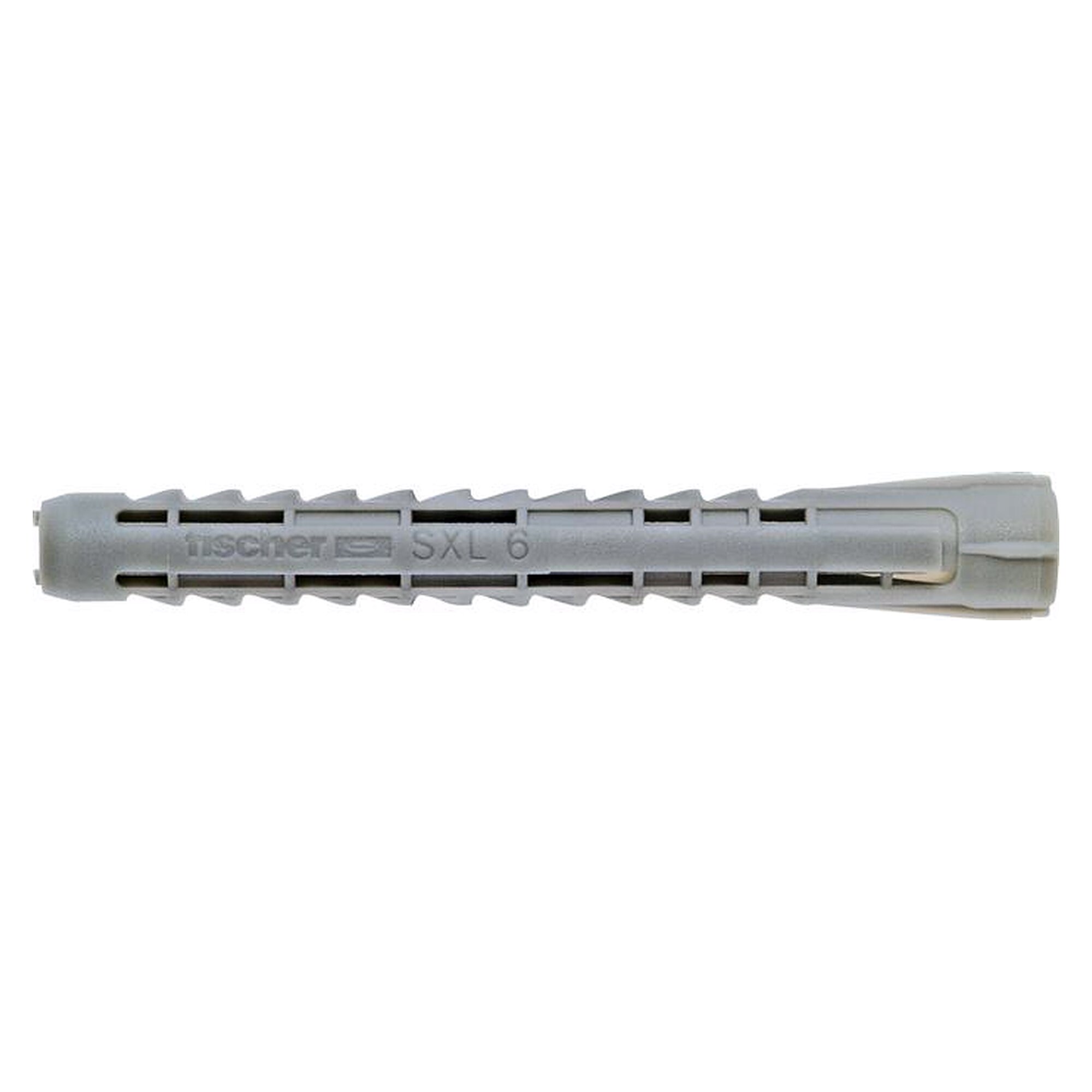 FISCHER Dübel, SX Plus 6x50 ohne Rand, 100er Pack, Bohrlochdurchmesser 6 mm