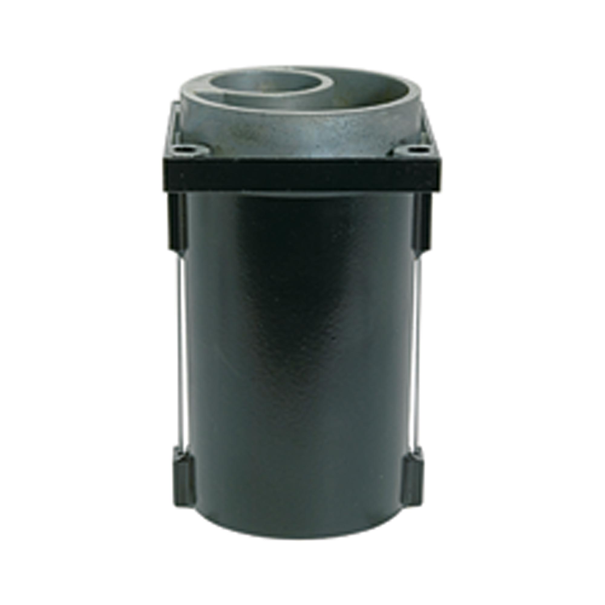 Metal container with bleeder valve and O-ring - Riegler 101118