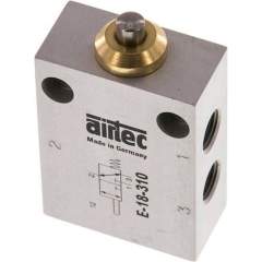 Airtec E-18-310. 3/2-way (NC/NO) Limit switch with Cam, G 1/8"