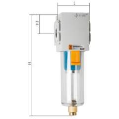 EMC EAFM 2000 FIL Eco-Line Mikrofilter, Ersatz-filterelement