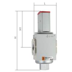 EMC EAS 4000-04 Eco-Line Kugelhahn mit Ent-lüftung, G1/2"