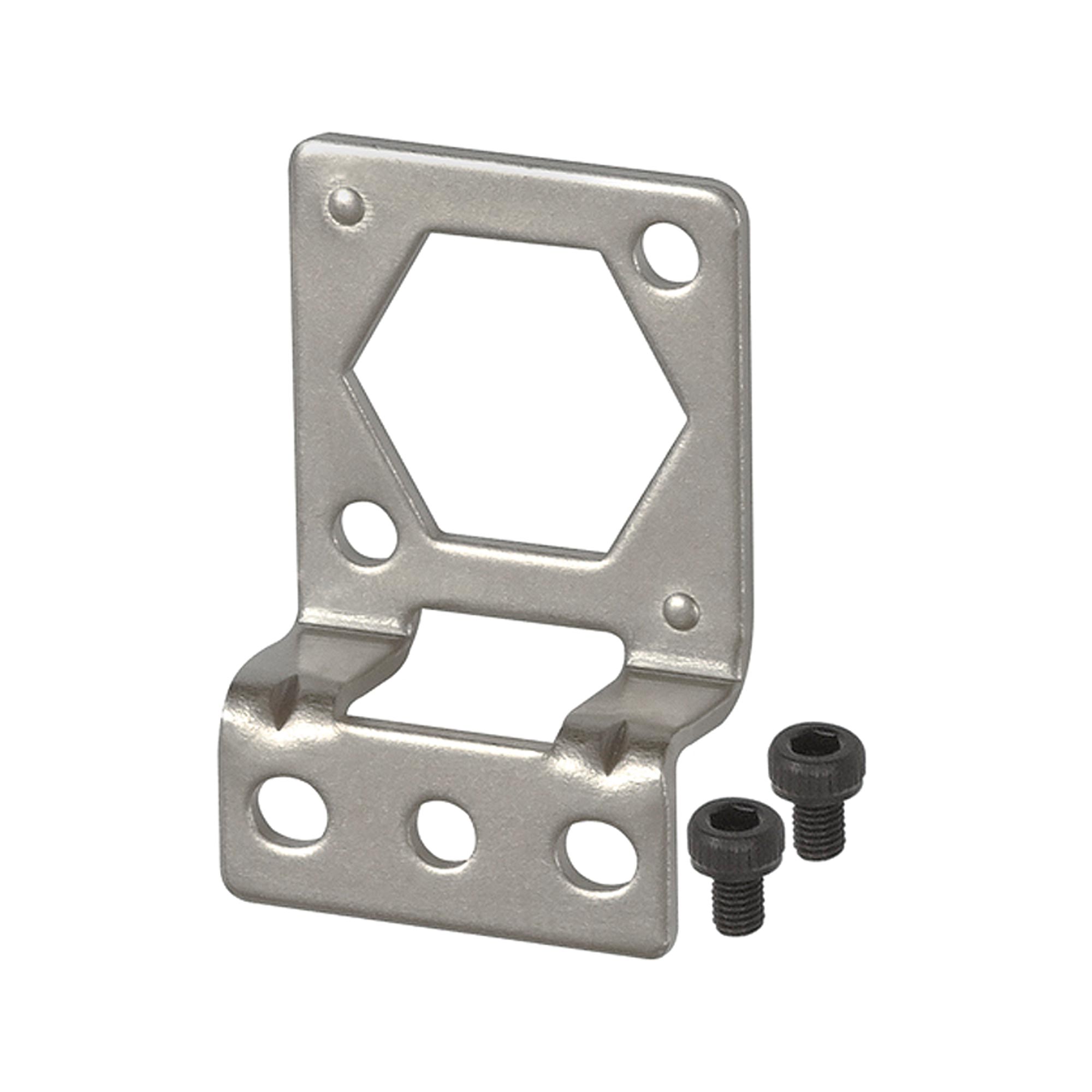 Metal mounting bracket, vertical - Riegler 133154