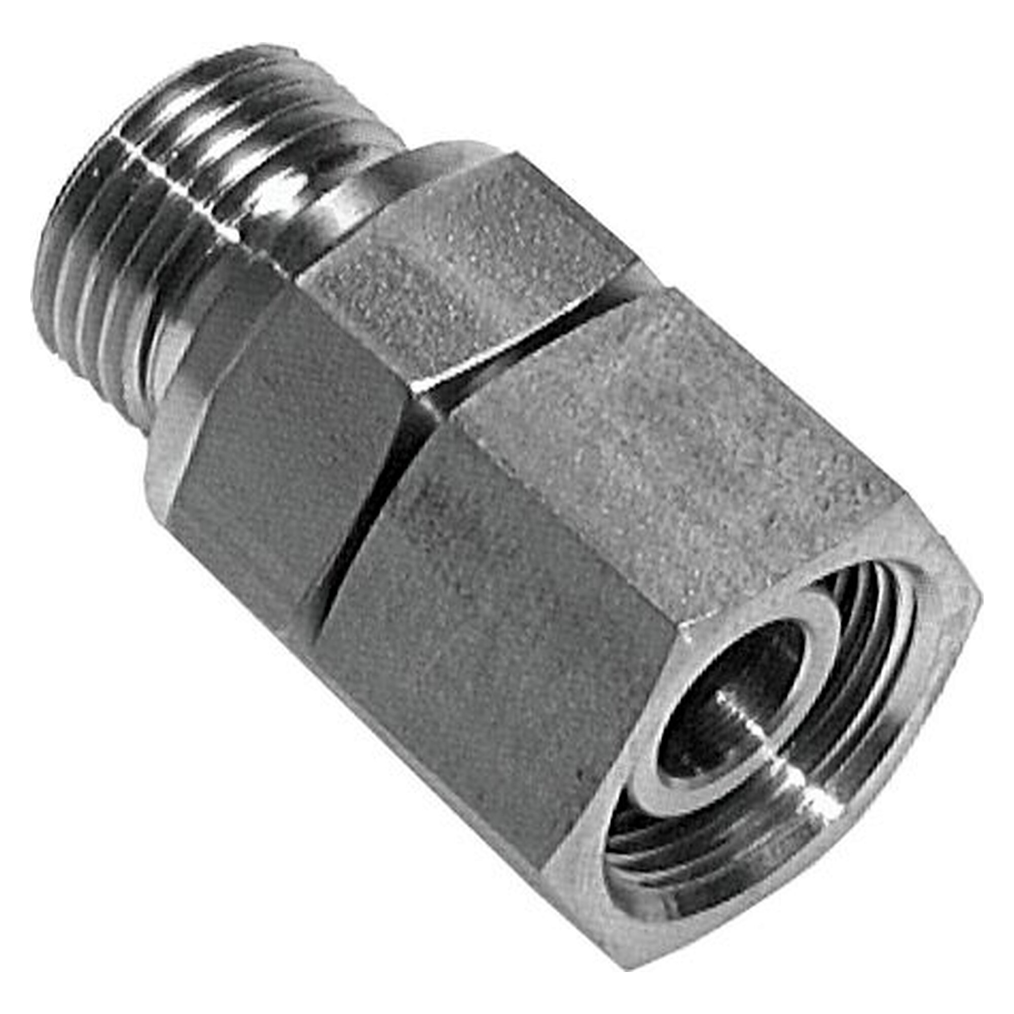 Einstellbare Schneidringverschraubung, Gewinde M 33x2, Rohrstutzen 28 L, 1.4571, -20 bis +200 °C