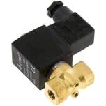 E.MC ELPH-18-24VAC. 2/2-way solenoid valve G 1/8", open (NO) without power,FKM Eco