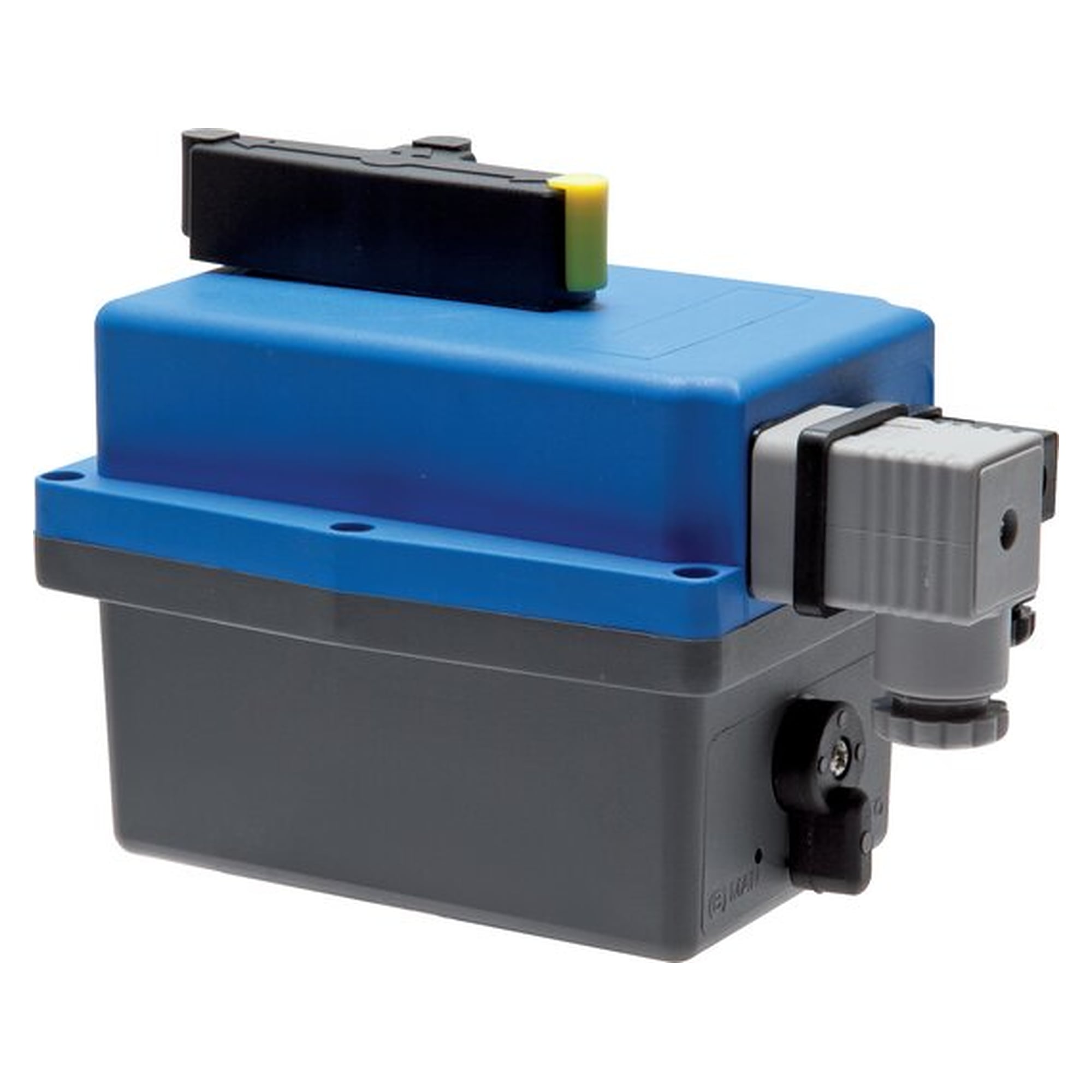 Electric quarter-turn actuator 24 V (AC/DC), size 1, PA 6, Sanitärantrieb