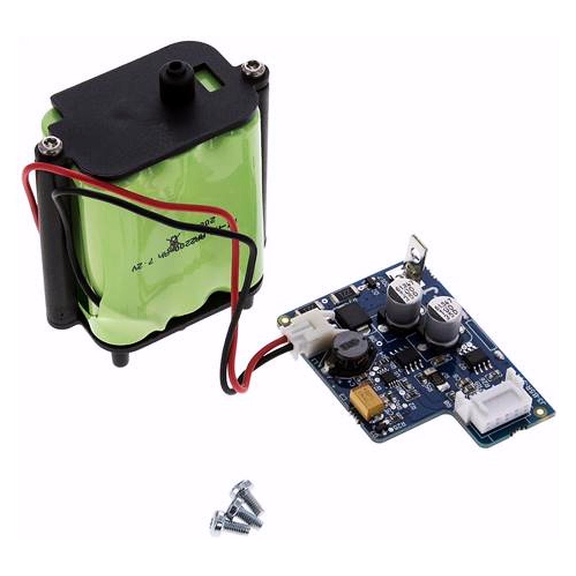 Electric quarter-turn actuator retrofit kit "battery safety return" for emergency closing (NC)