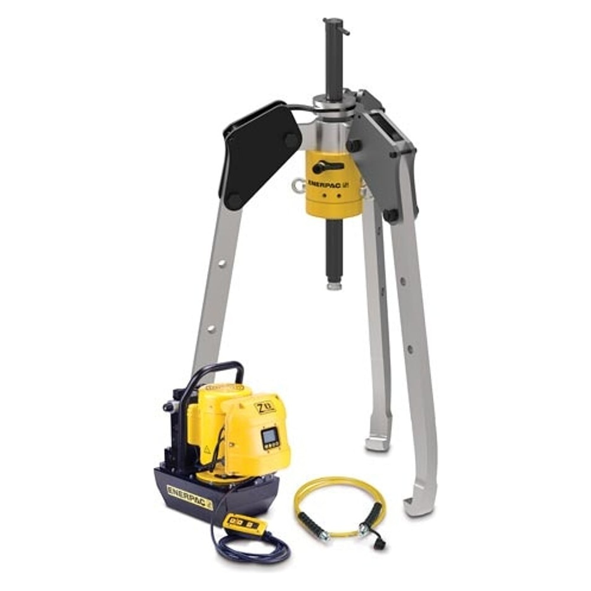 Hydraulic Sync Grip Puller Set 100 t with Electric Pump 230 V - Enerpac GPS100EE