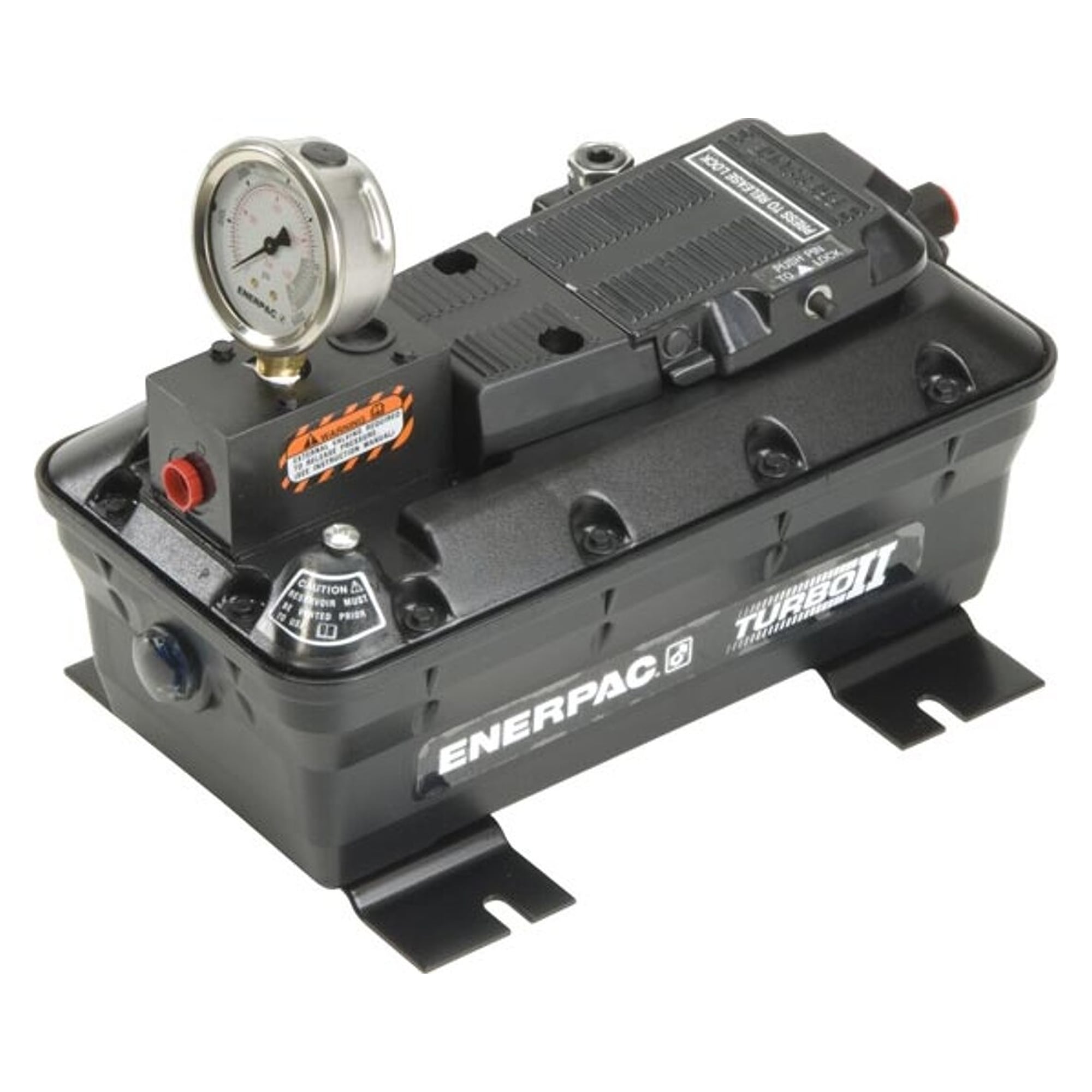 Lufthydraulikpumpe 350 bar Turbo II, Fernventil-Ausführung, BSPP-Anschluss - Enerpac PACG5002PB