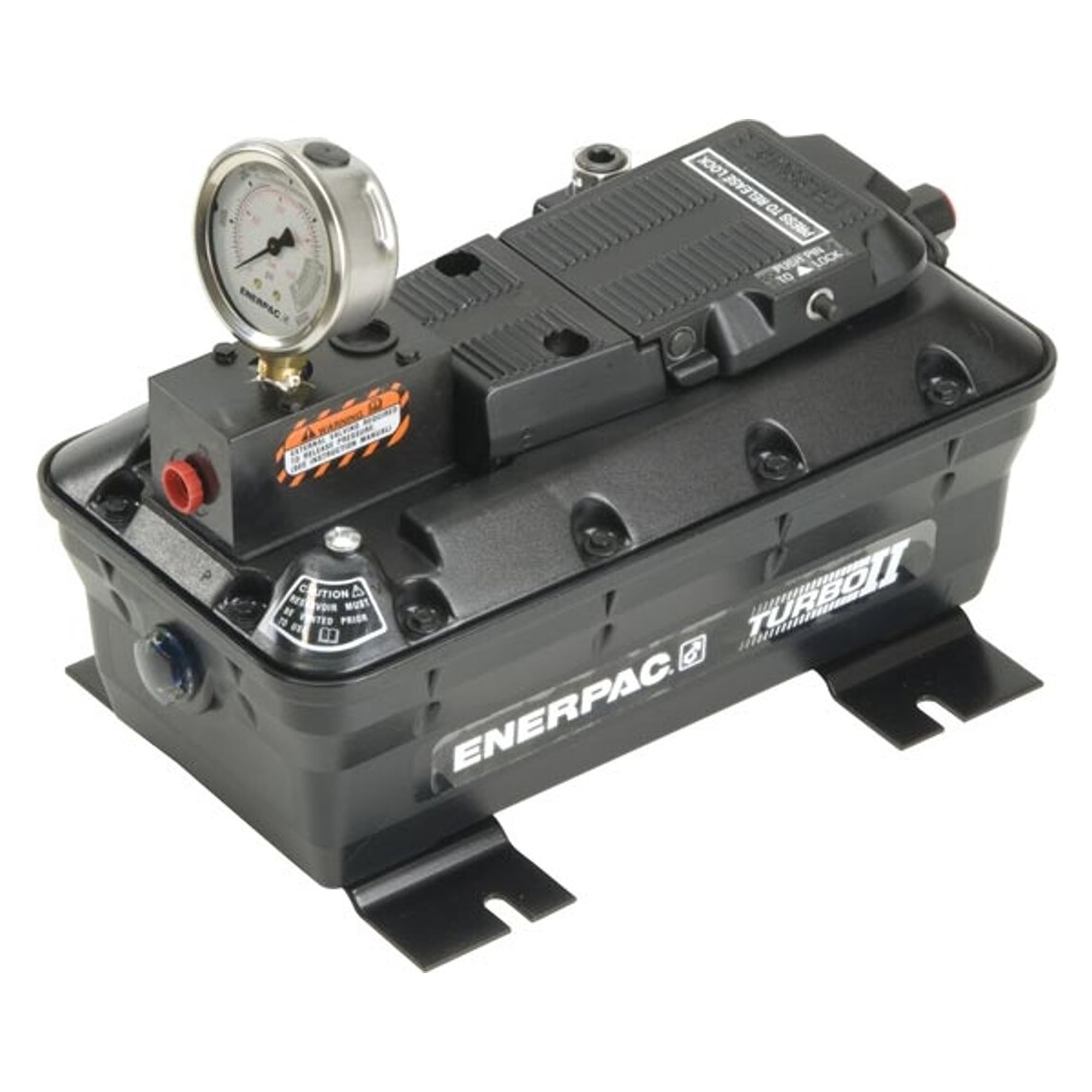 Lufthydraulikpumpe 350 bar Turbo II, Fernventil-Ausführung, SAE-Anschluss - Enerpac PACG5002SB
