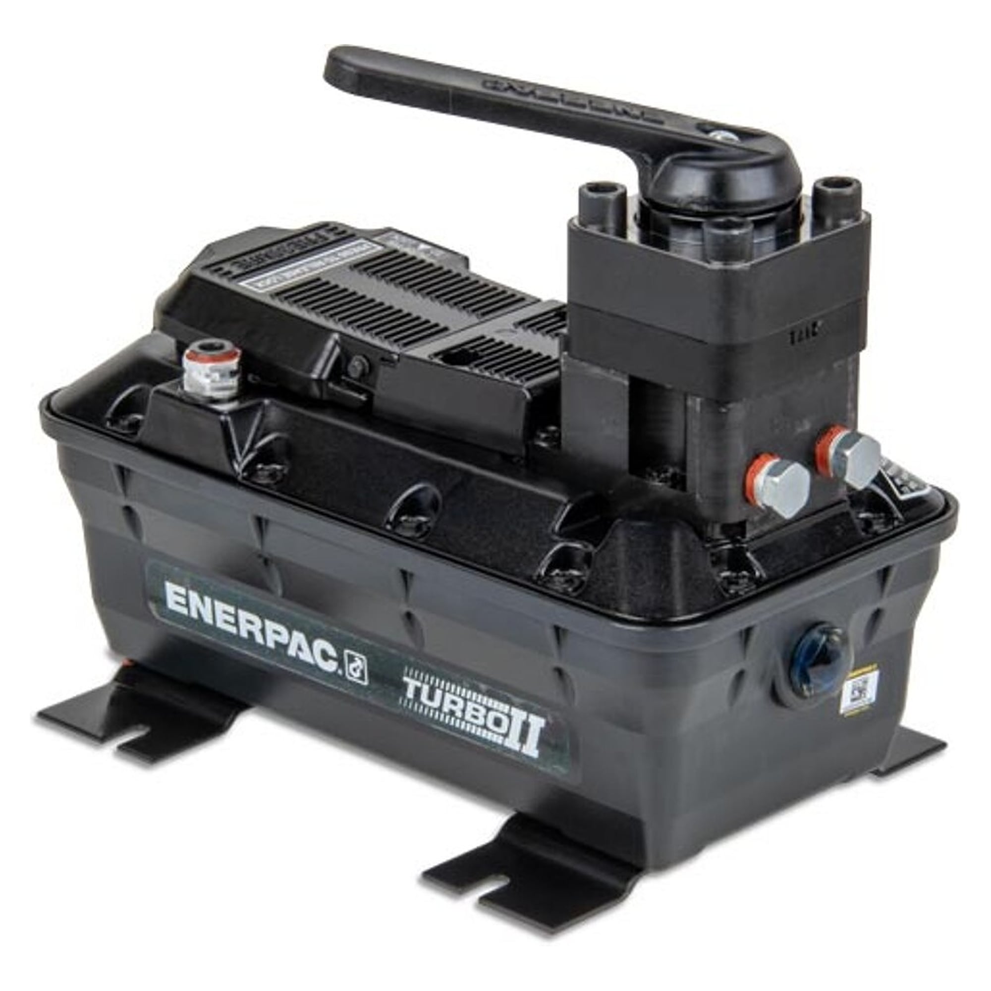 Turbo II Luft-Hydraulikpumpe 700 bar, 4-Wege-Handventil - Enerpac PAMG3402NB