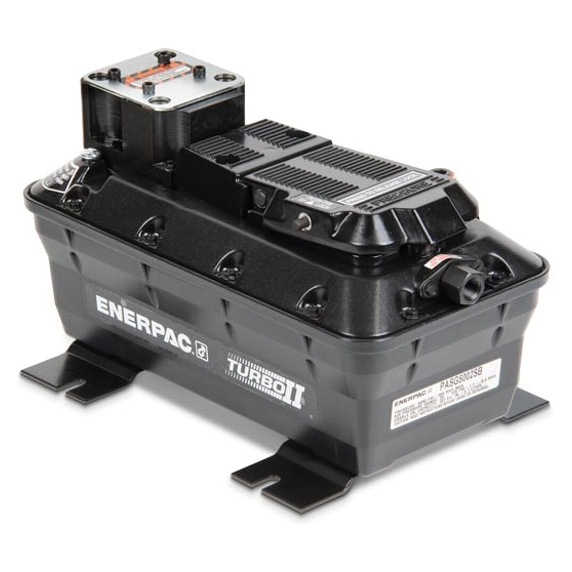 Turbo II Lufthydraulikpumpe 345 bar, DO3-Ventilaufnahme - Enerpac PASG5002SB