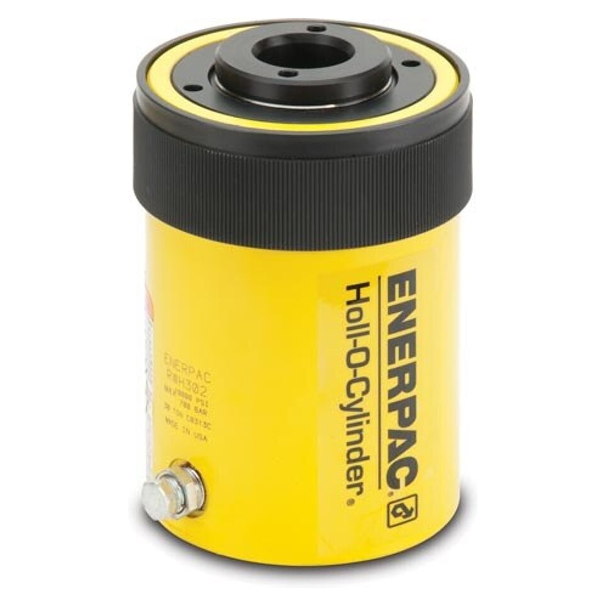 Hollow Plunger Cylinder 16 t single-acting, 13 mm stroke - Enerpac RWH300