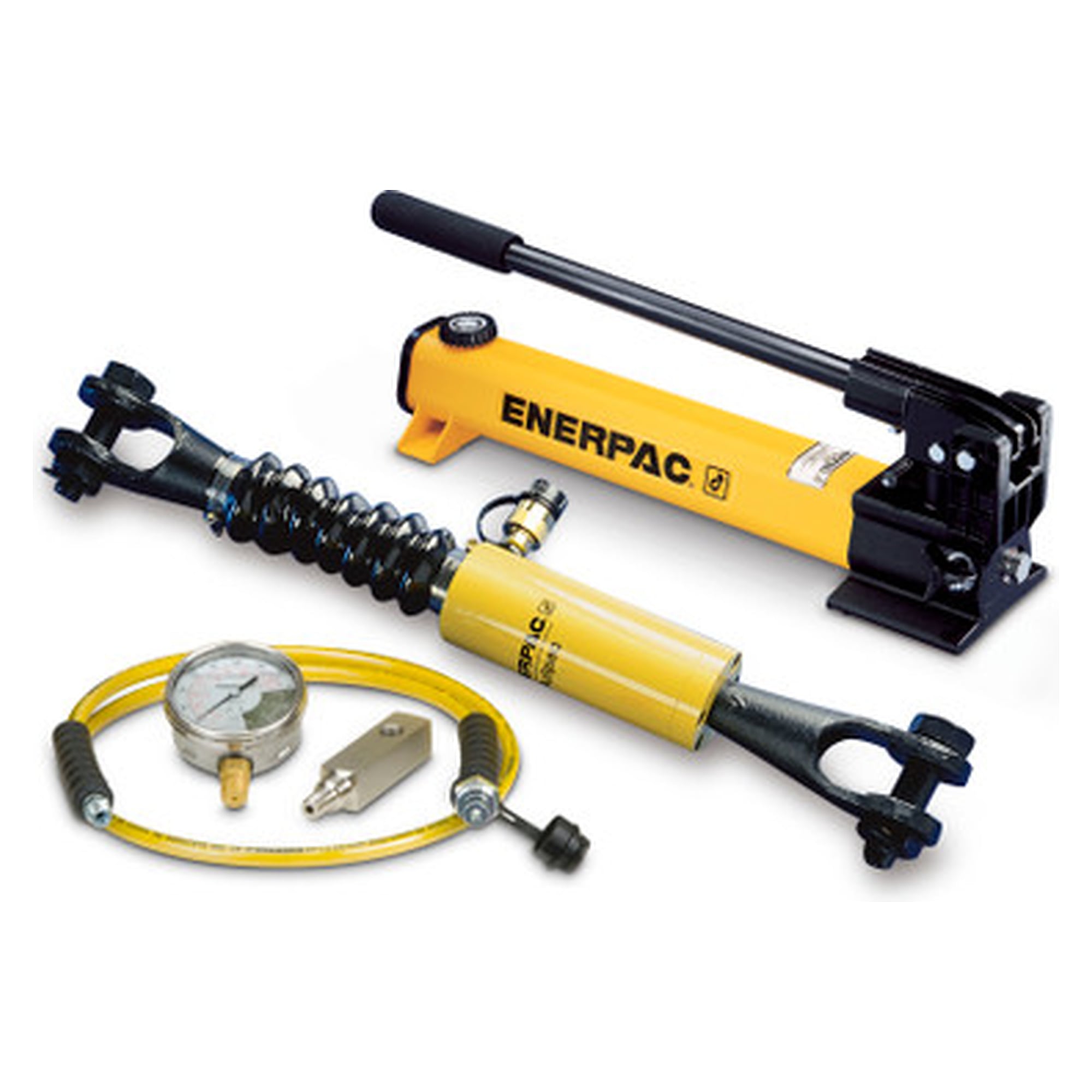 Hydraulik-Zugzylinder-Set 10 t, 152 mm Hub mit Handpumpe - Enerpac SCP106CH