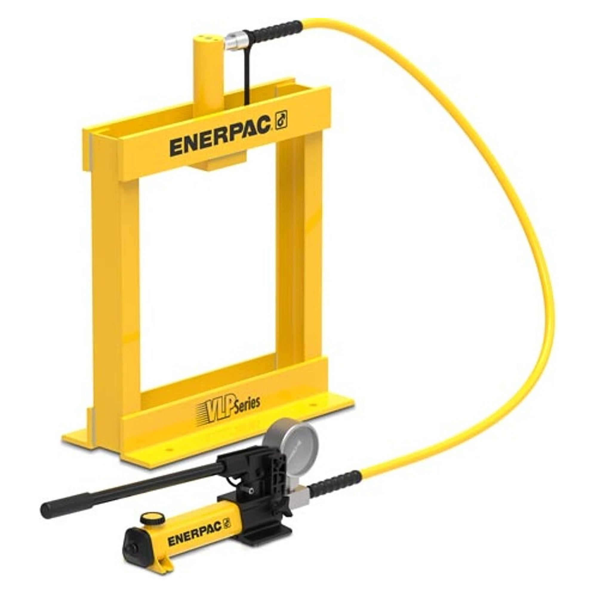 10-Ton Bench Press with Hand Pump - Enerpac VLP106P142
