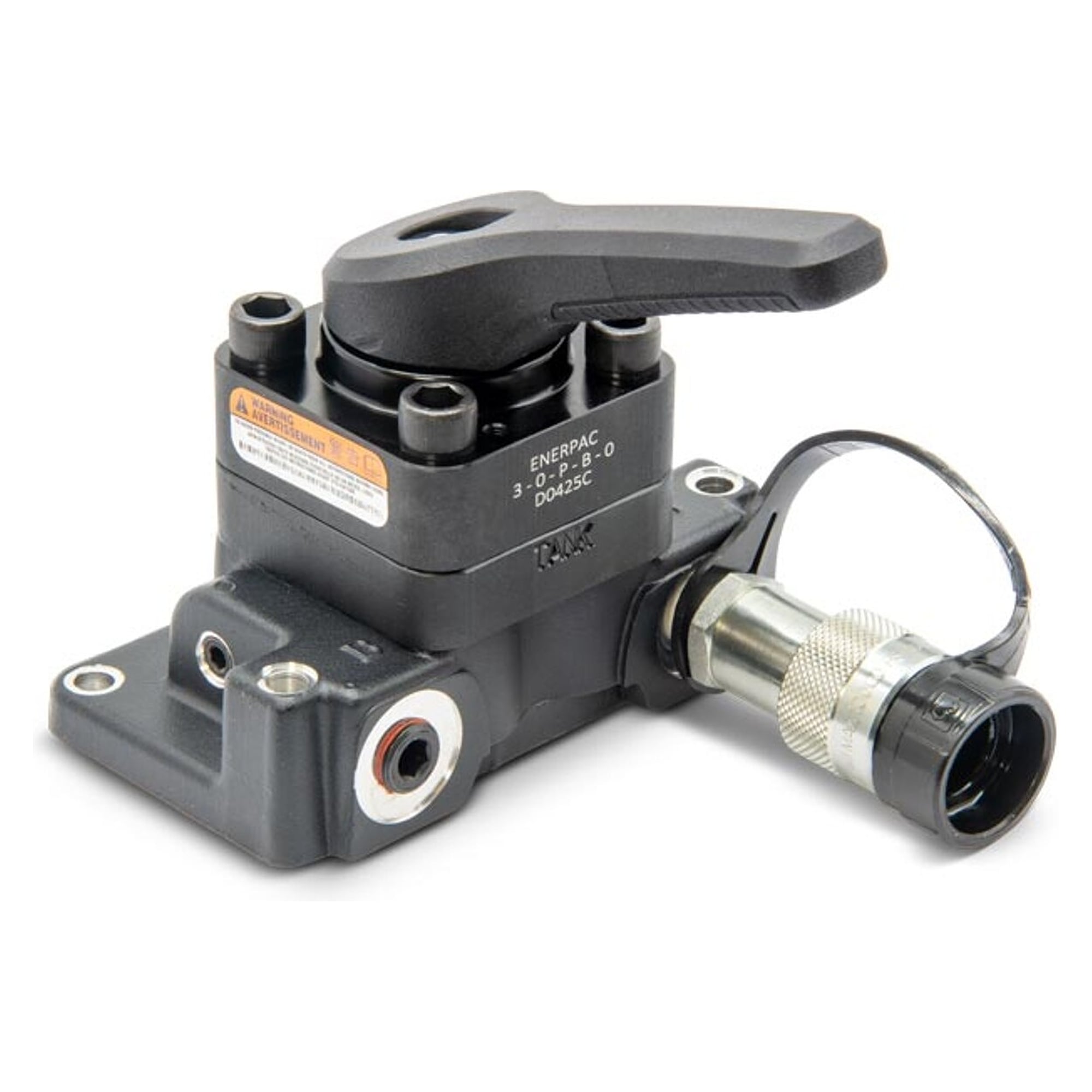 Manual 3/3 Directional Control Valve for Pump Mounting - Enerpac VM3