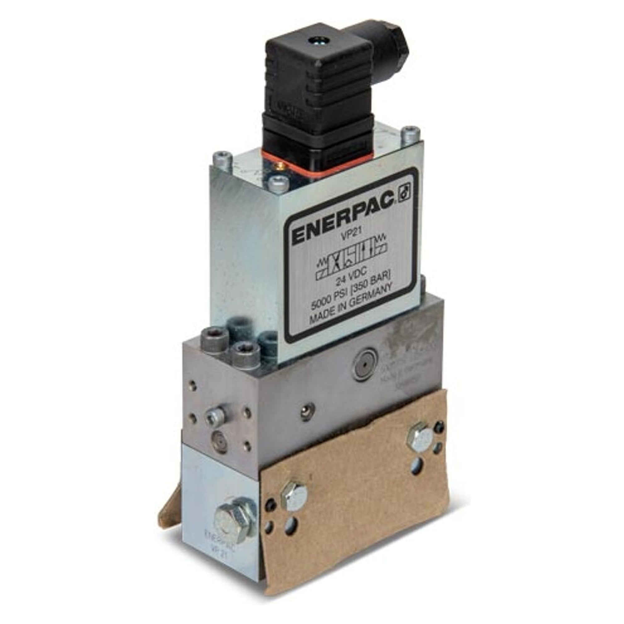 Solenoid Poppet Valve 4-Way Float Center 24 V DC - Enerpac VP21