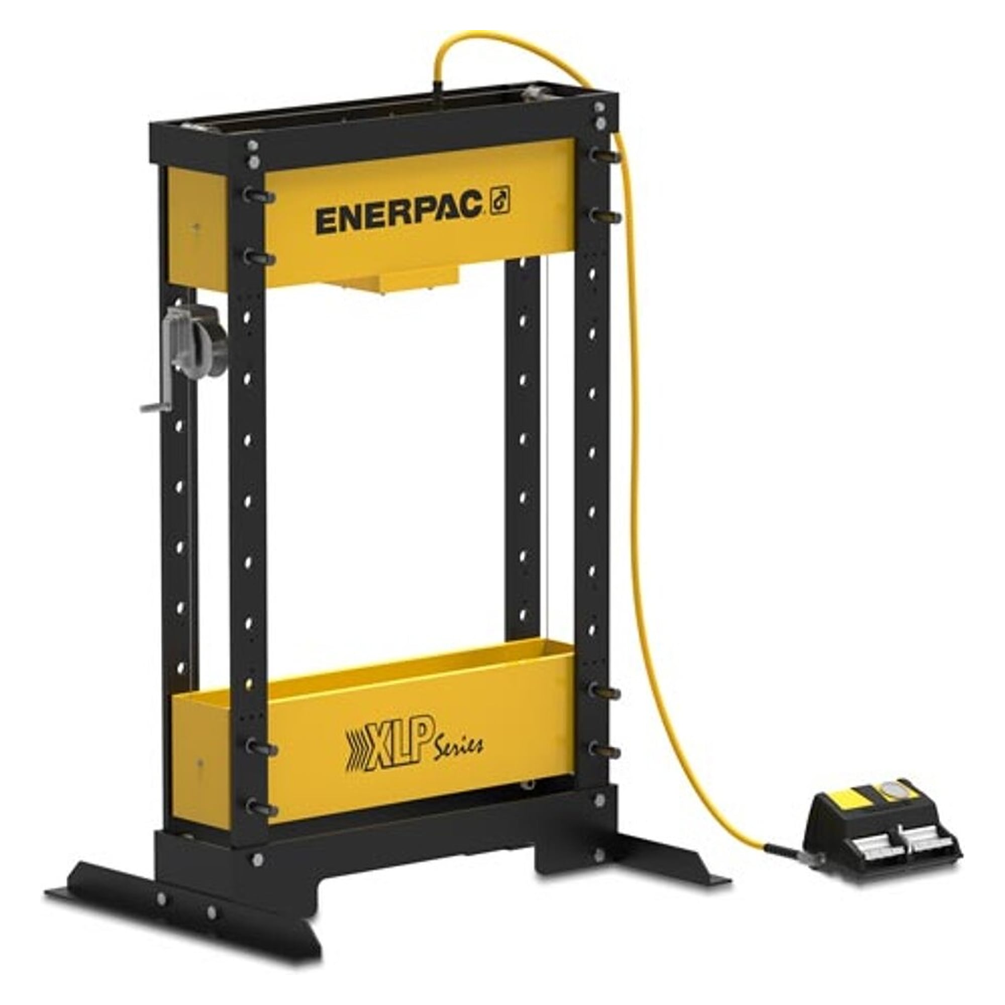 Hydraulic Workshop Press (Assembled) 75 t with Air Pump - Enerpac XLP756XA12G-M