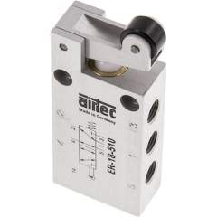 Airtec ER-18-510. 5/2-way limit valve with Roller lever, G 1/8"