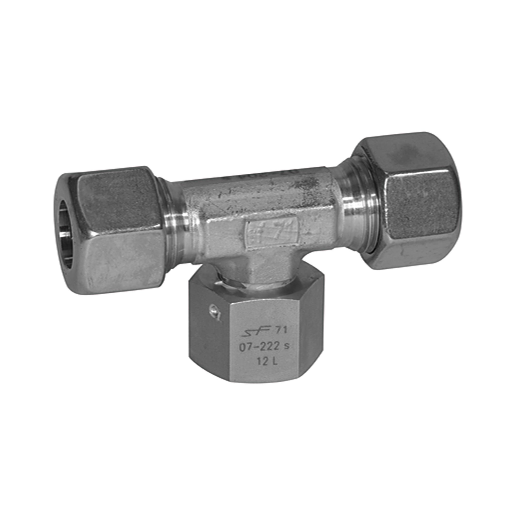 Adjustable T-fitting, sealing cone - Riegler K1591