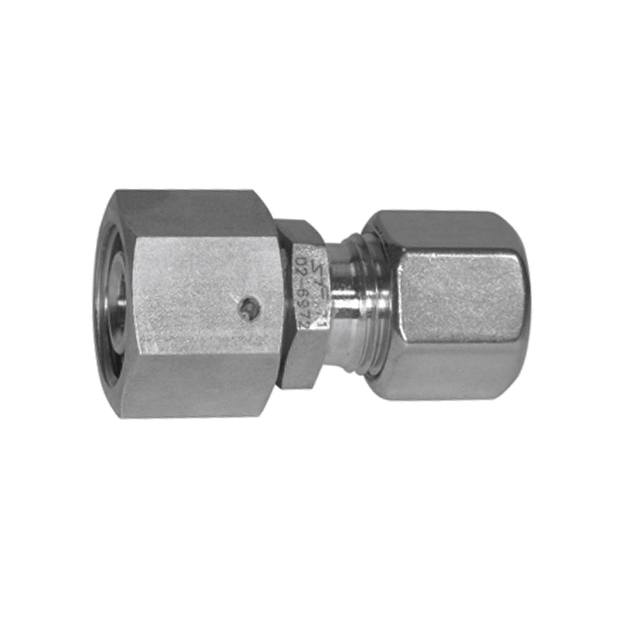 Reduzierverschr., Dichtkegel, Mutter M22x1,5 i., ES 1.4571 Ø15x10 - Riegler 112358