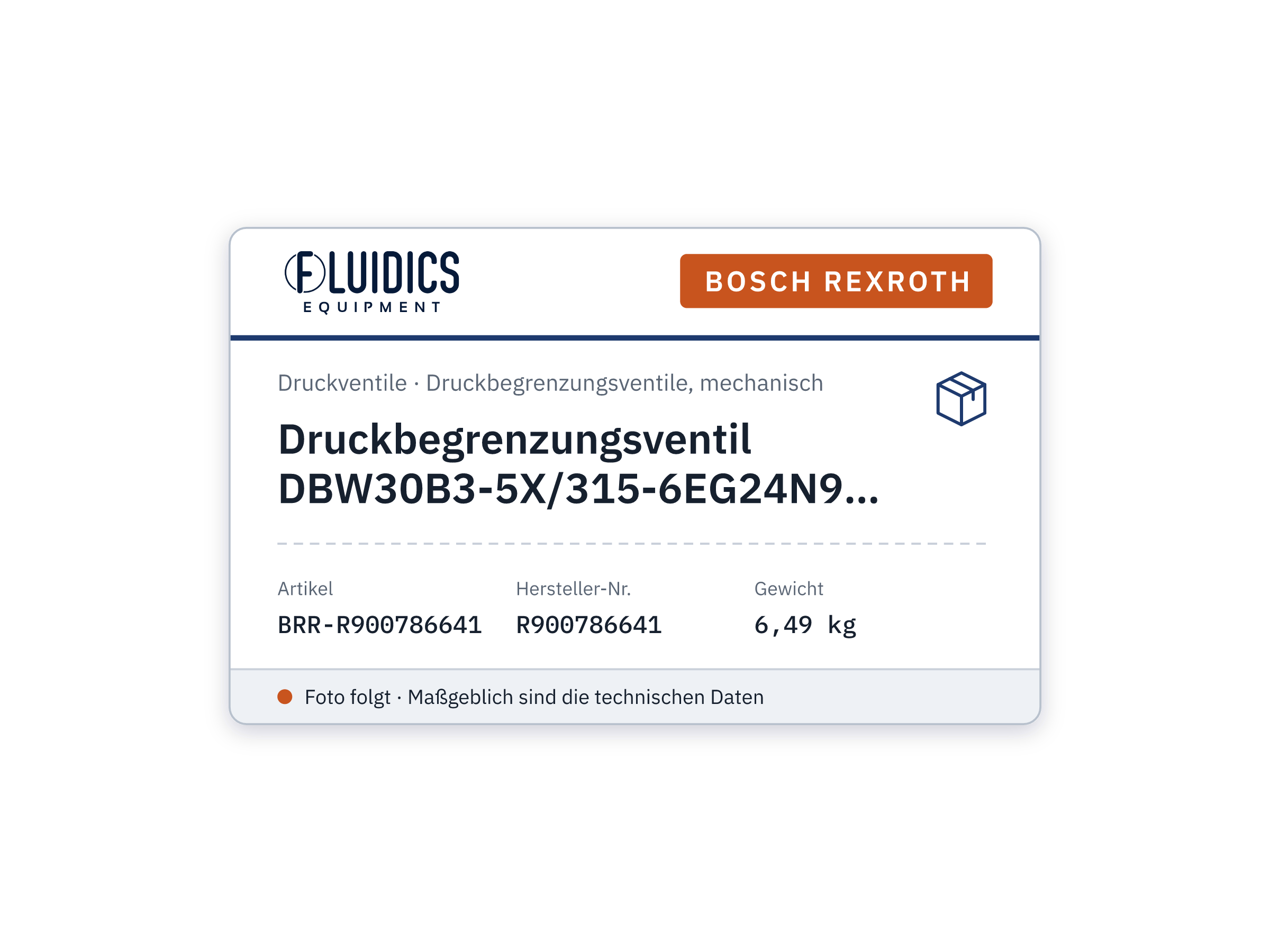 Pressure Relief Valve DBW30B3-5X/315-6EG24N9K4V - Bosch Rexroth R900786641
