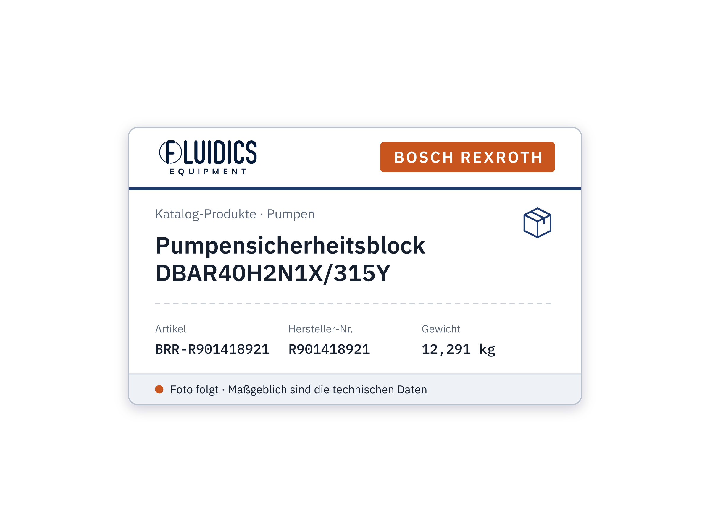 Pumpensicherheitsblock DBAR40H2N1X/315Y - Bosch Rexroth R901418921