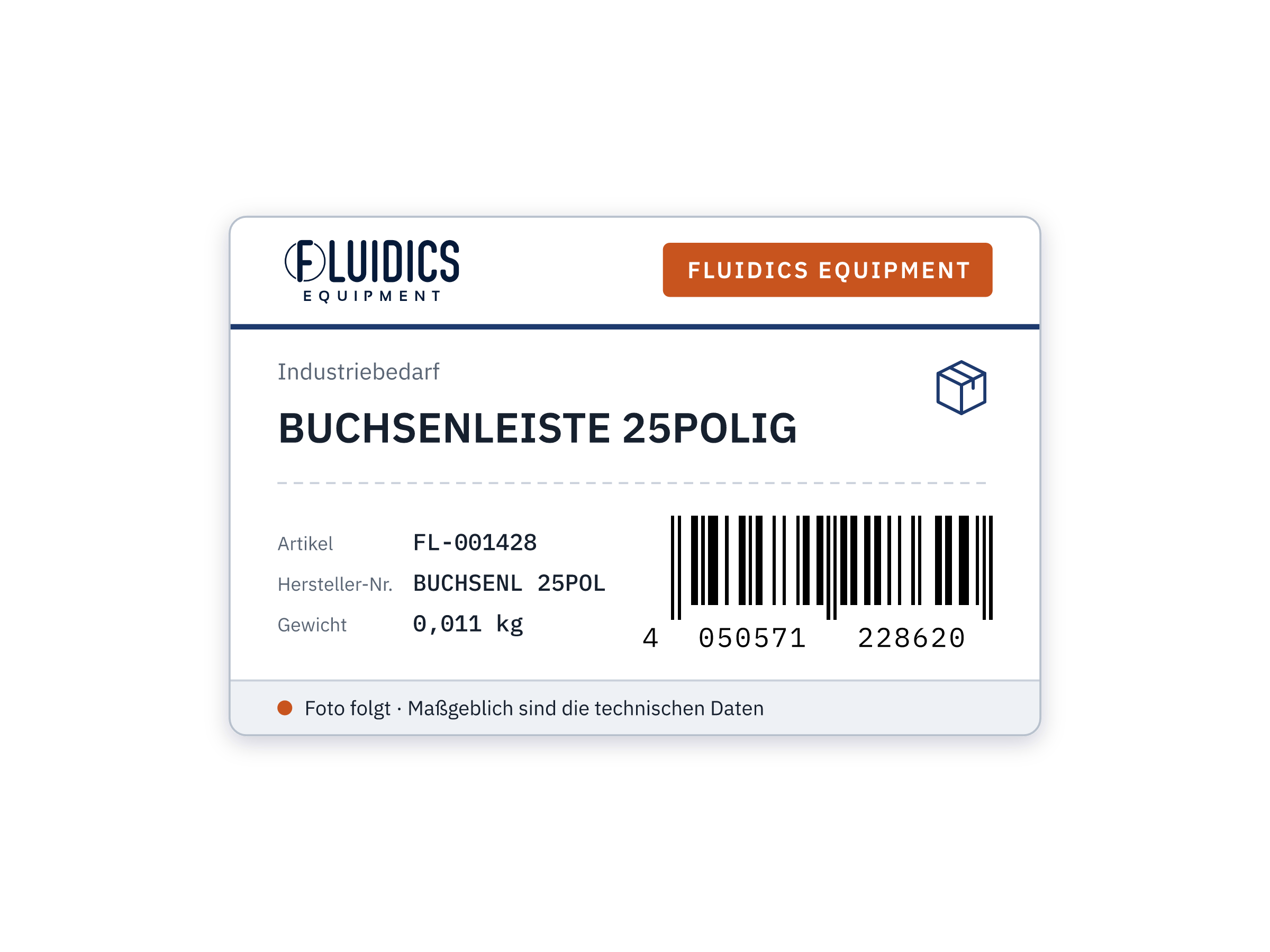 BUCHSENLEISTE 25POLIG