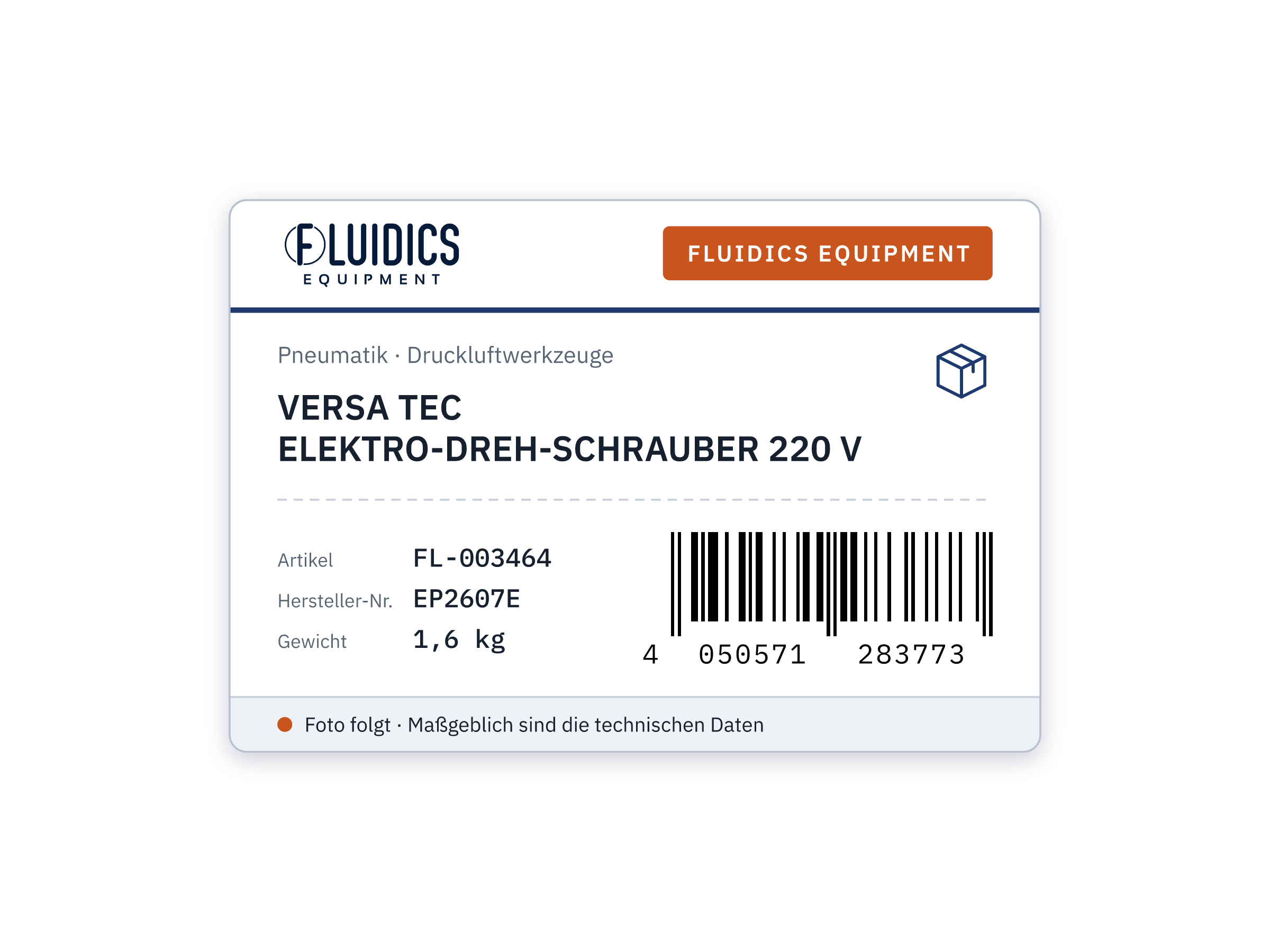 VERSA TEC ELEKTRO-DREH-SCHRAUBER 220 V