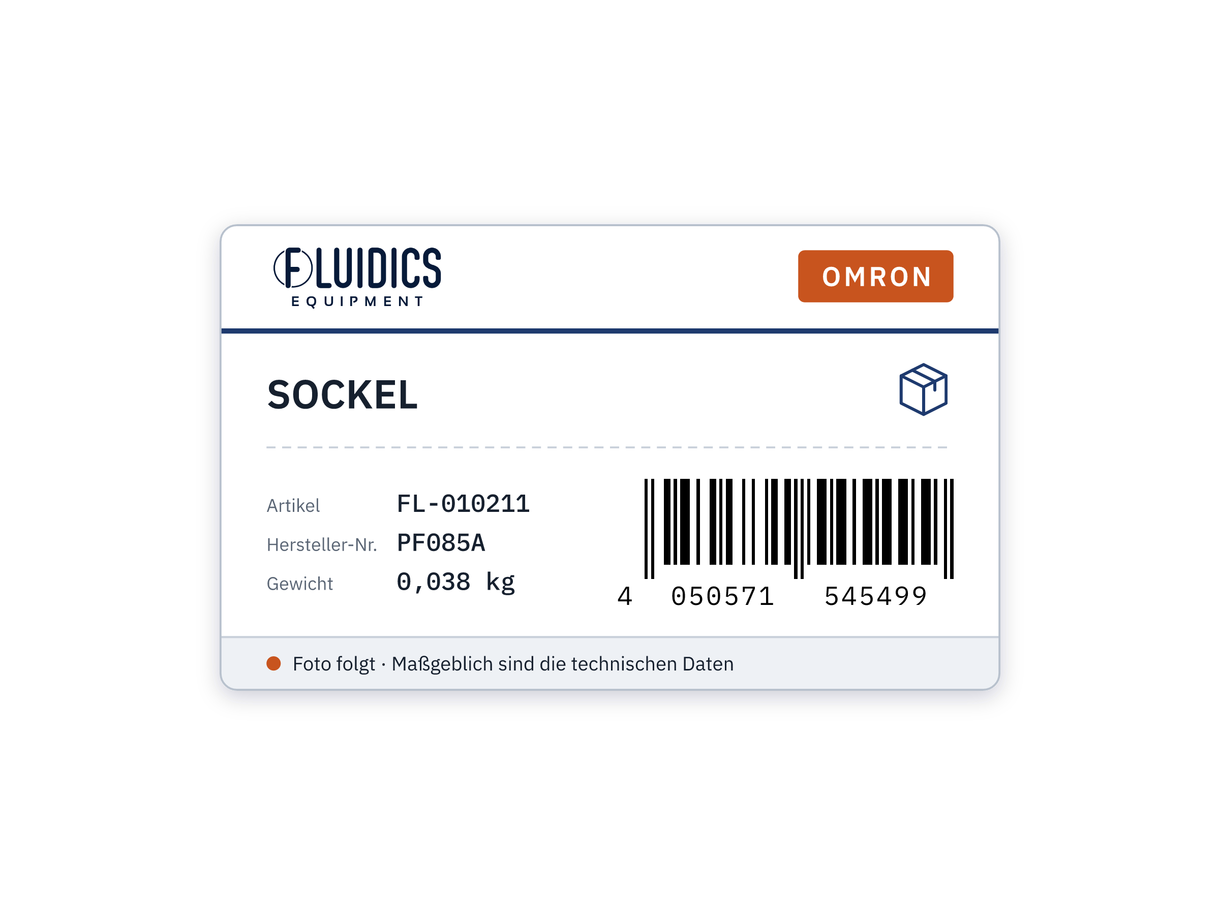 OMRON SOCKEL von Omron