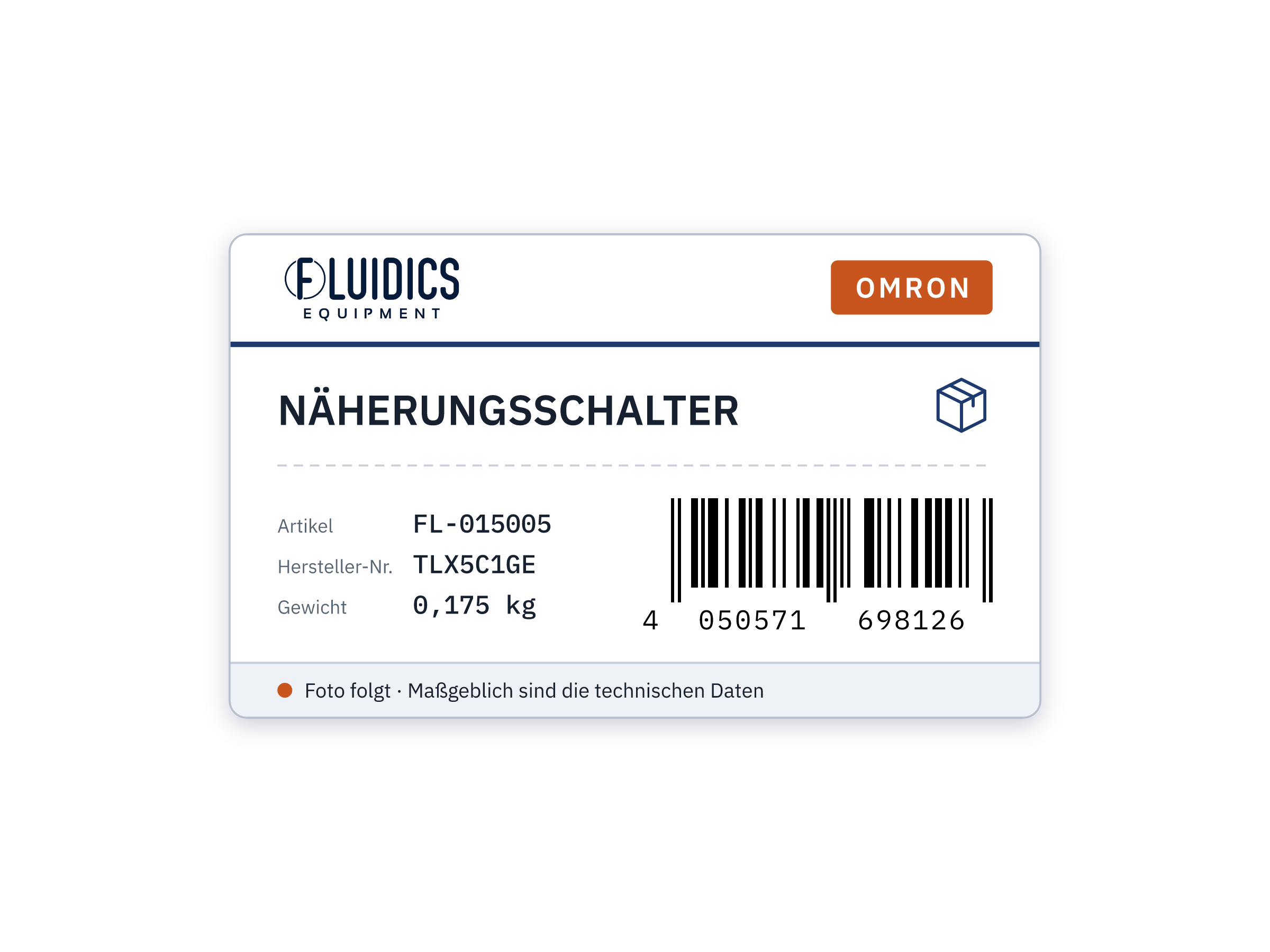 OMRON NÄHERUNGSSCHALTER von Omron