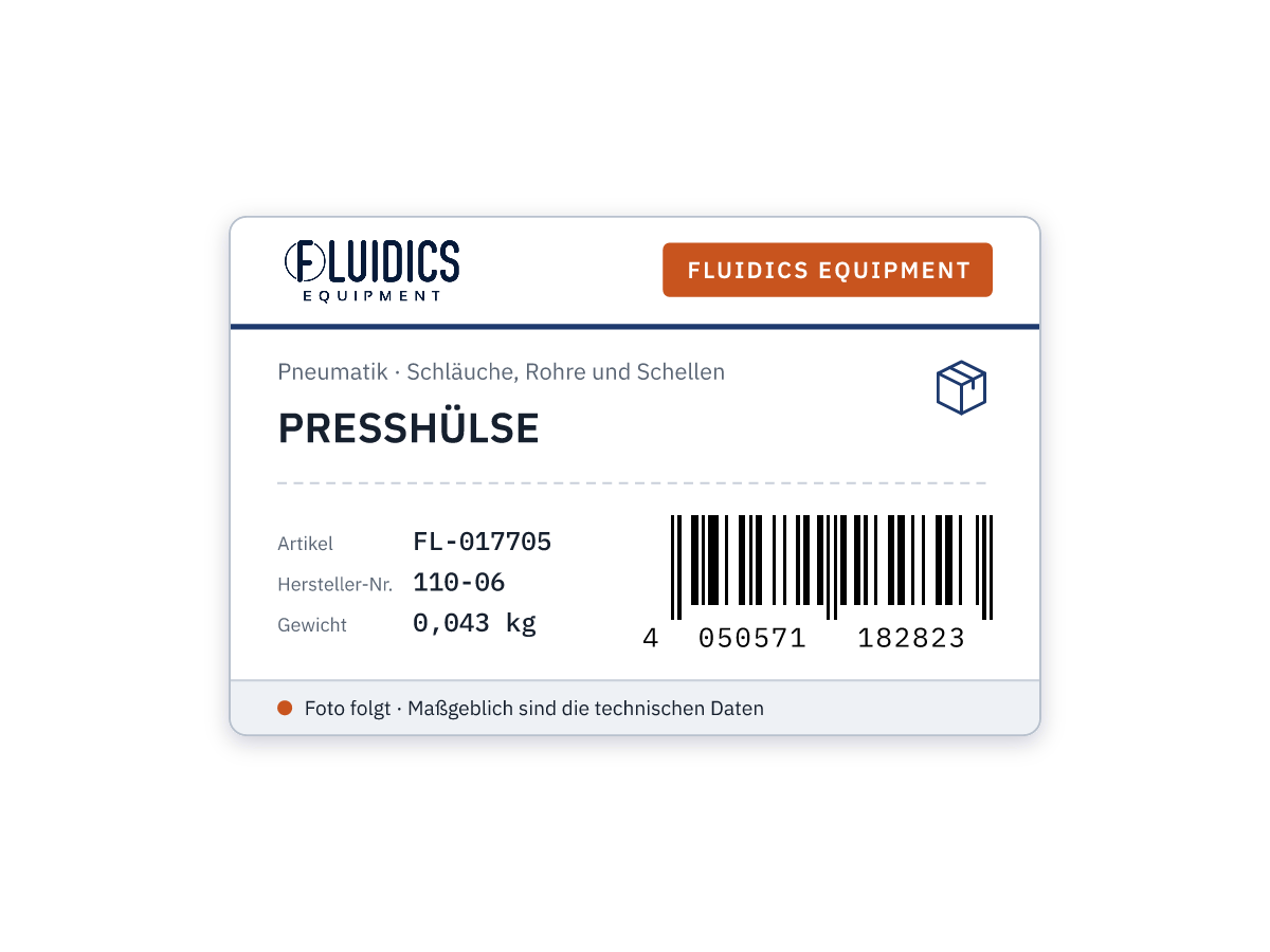 PRESSHÜLSE