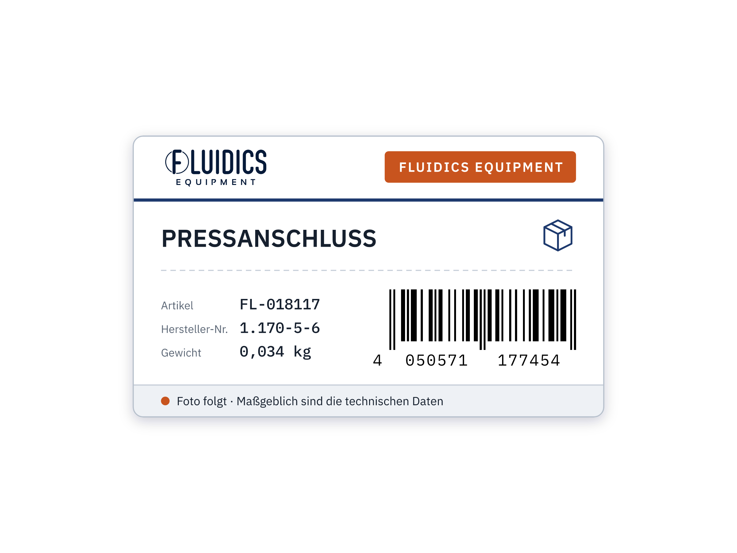 PRESSANSCHLUSS