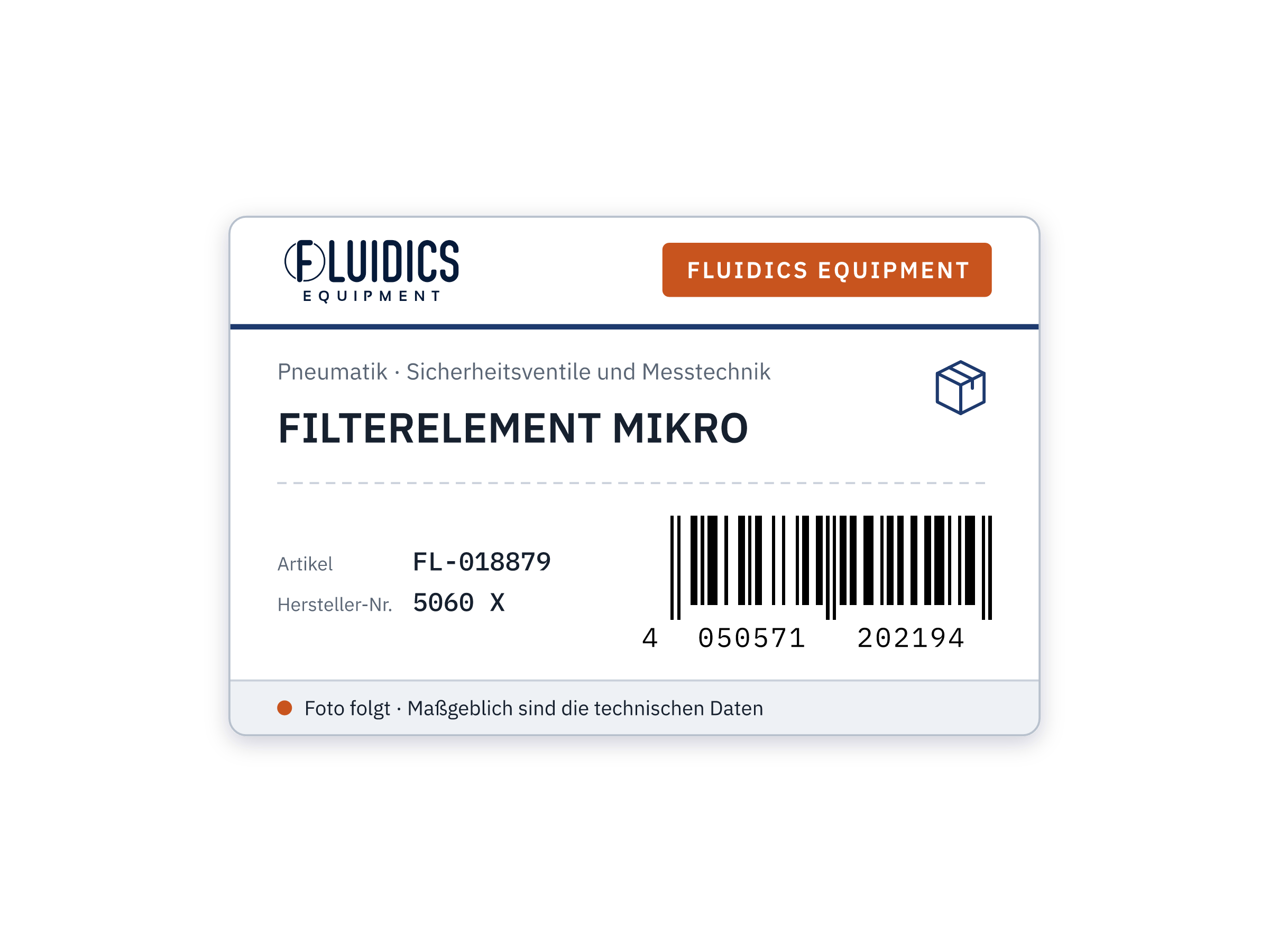 FILTERELEMENT MIKRO