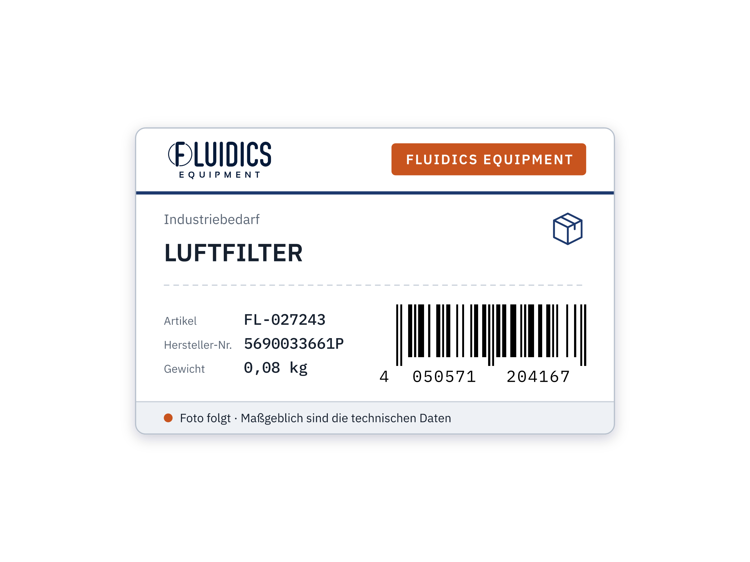LUFTFILTER