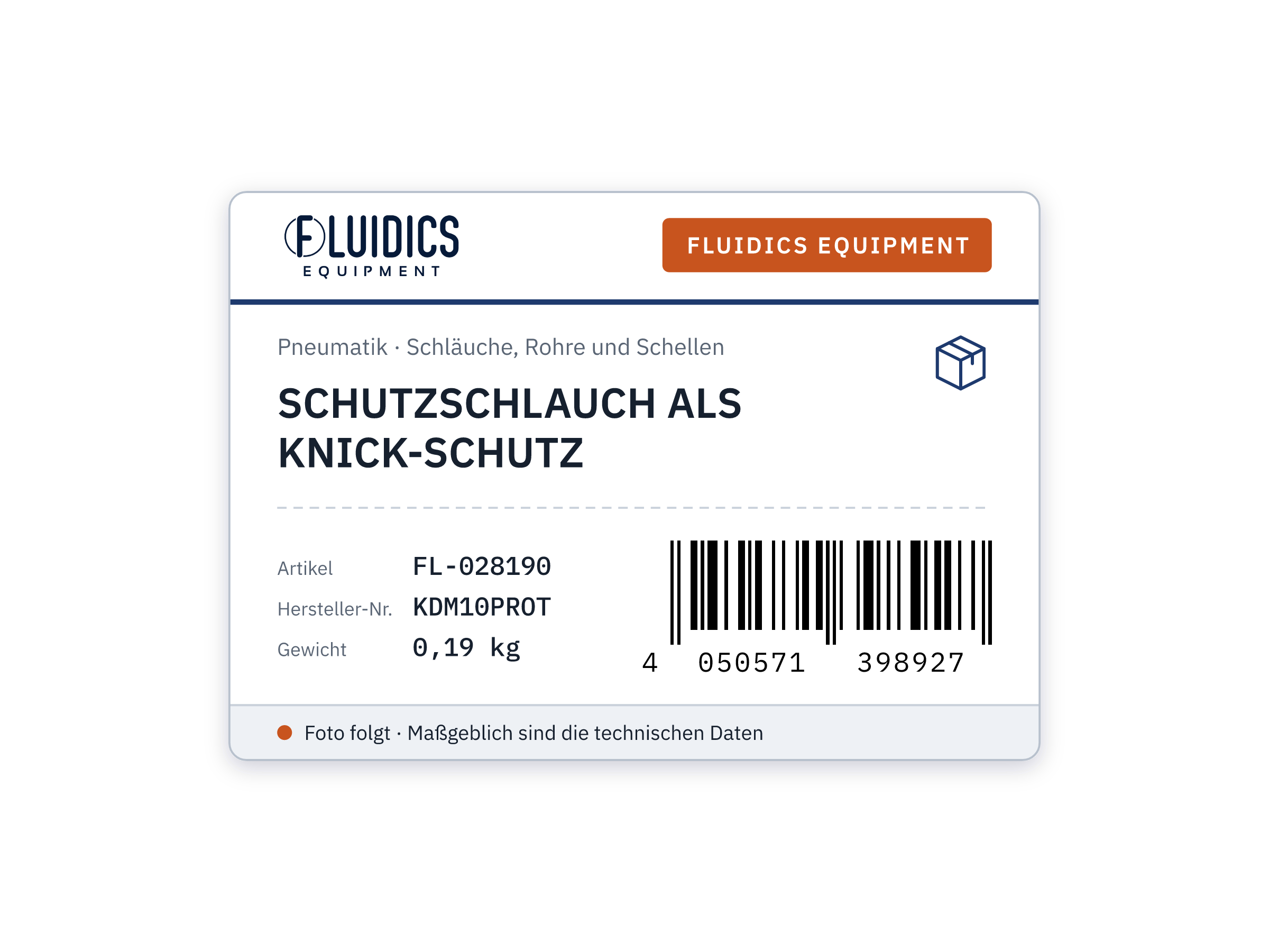SCHUTZSCHLAUCH ALS KNICK-SCHUTZ