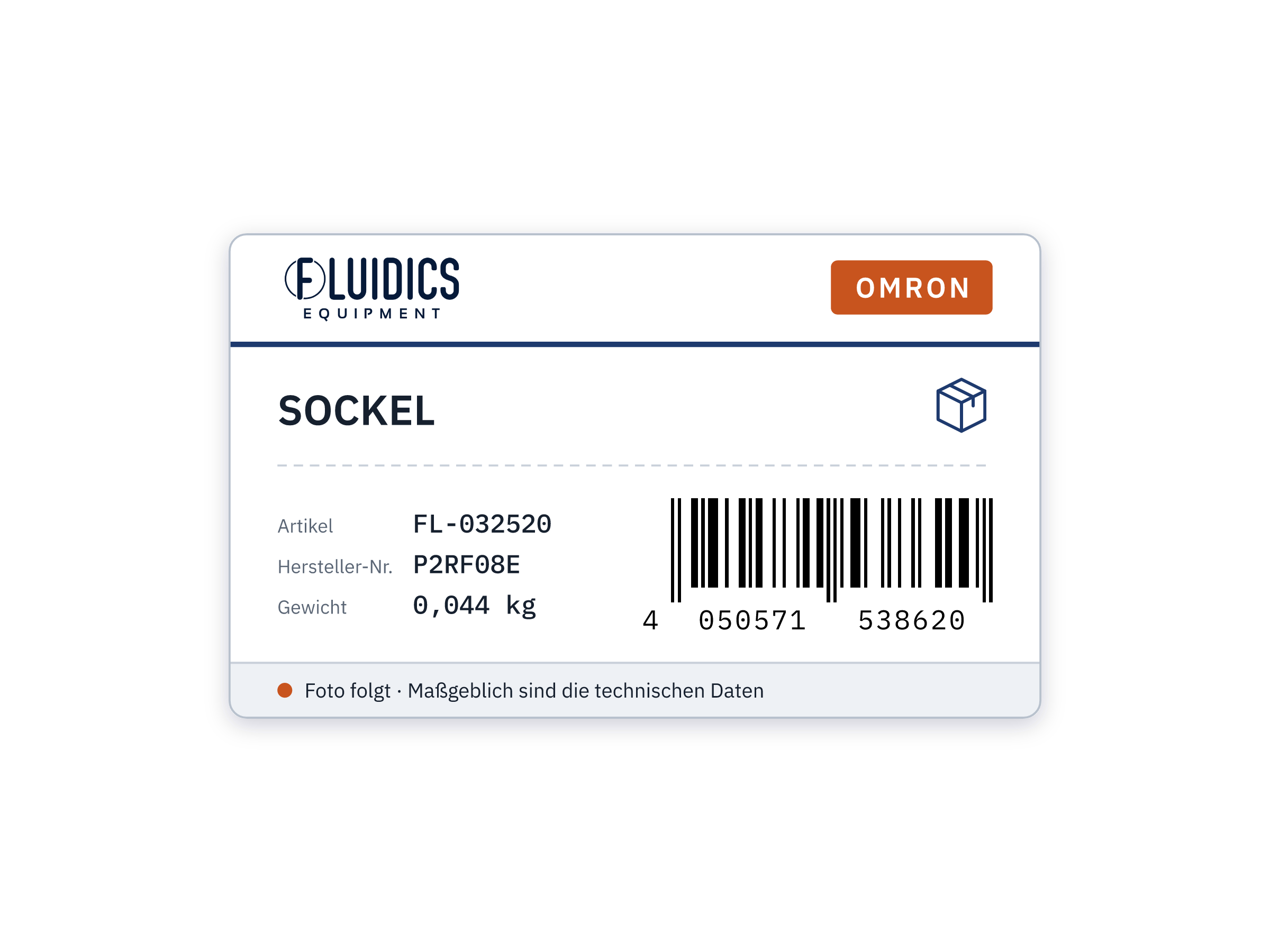 OMRON SOCKEL von Omron