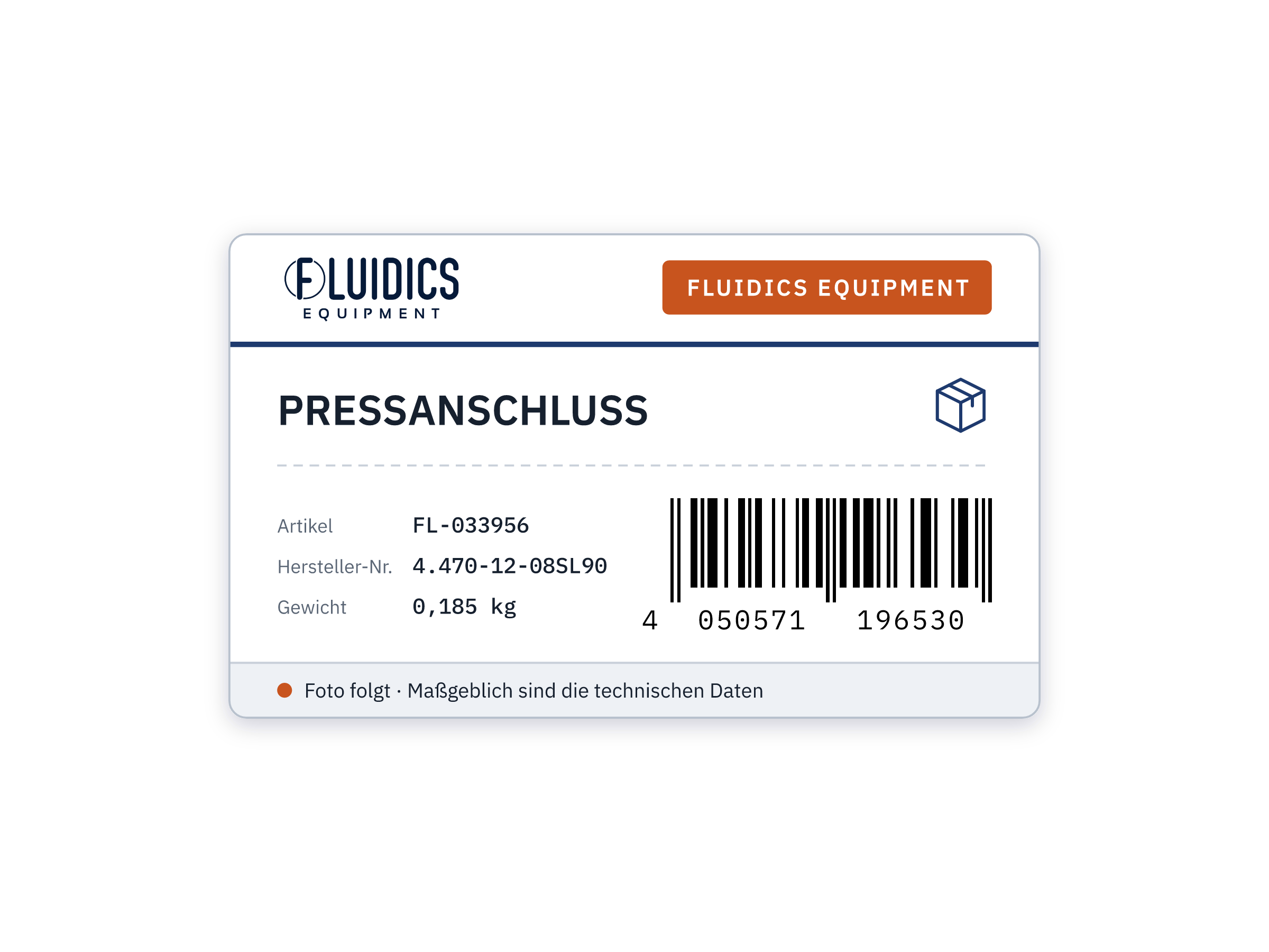 PRESSANSCHLUSS