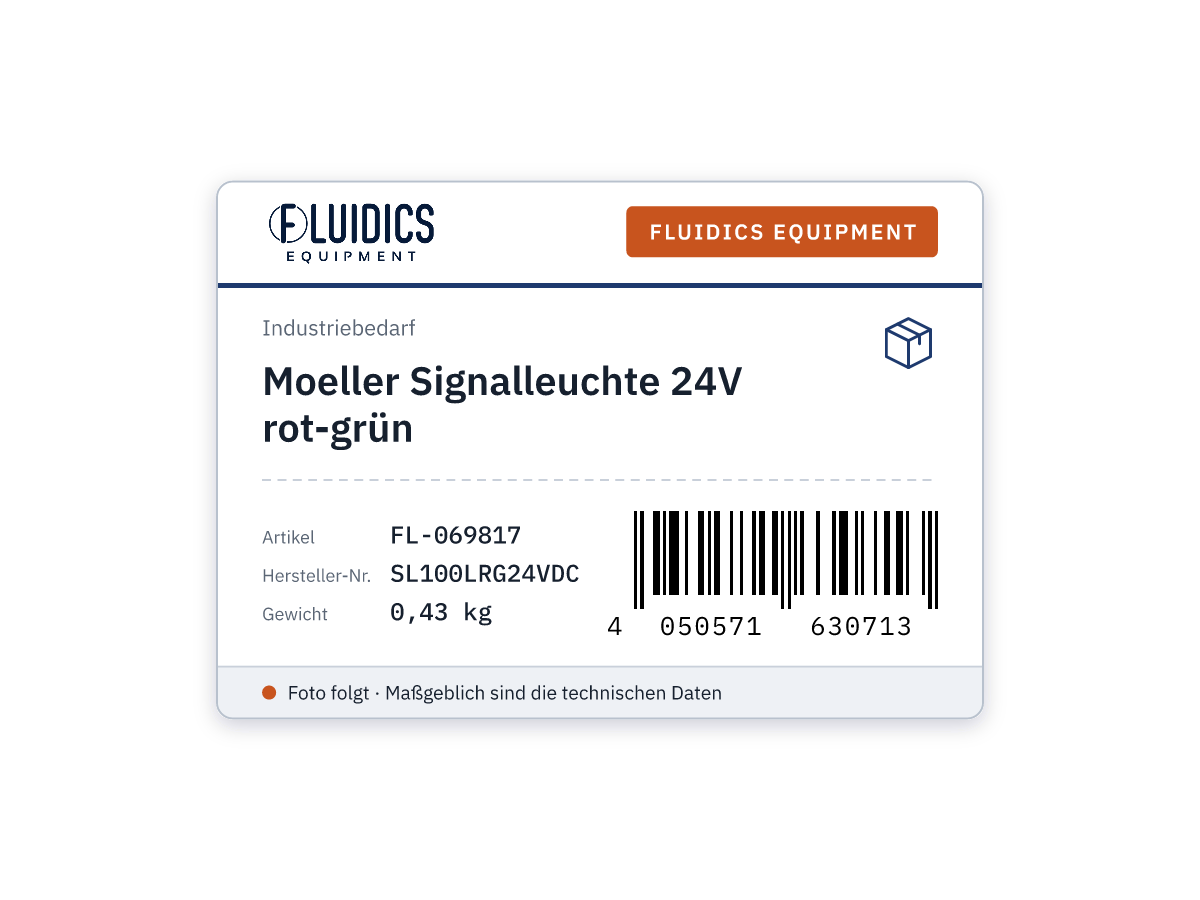 Moeller Signalleuchte 24V rot-grün
