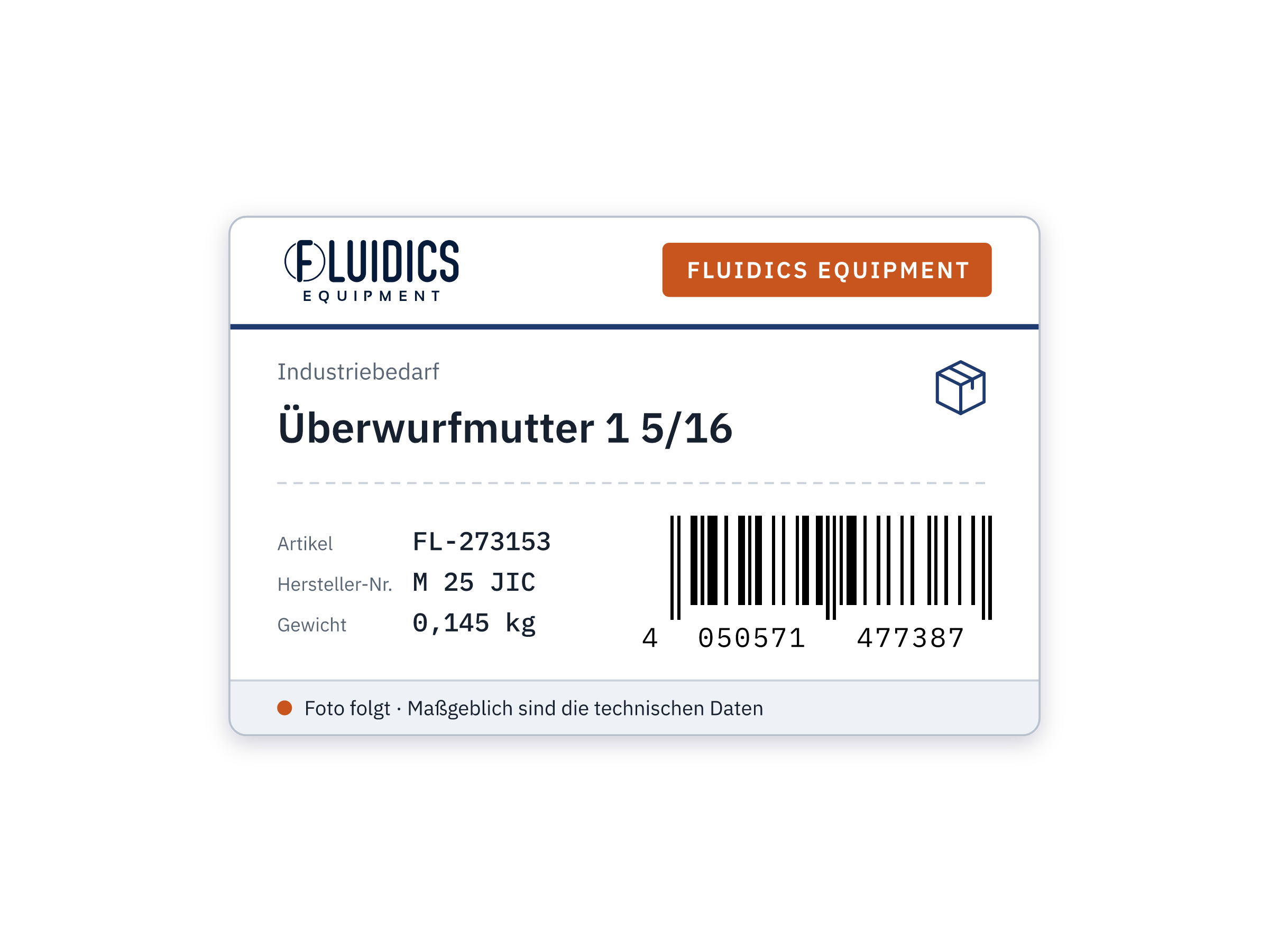 Überwurfmutter 1 5/16