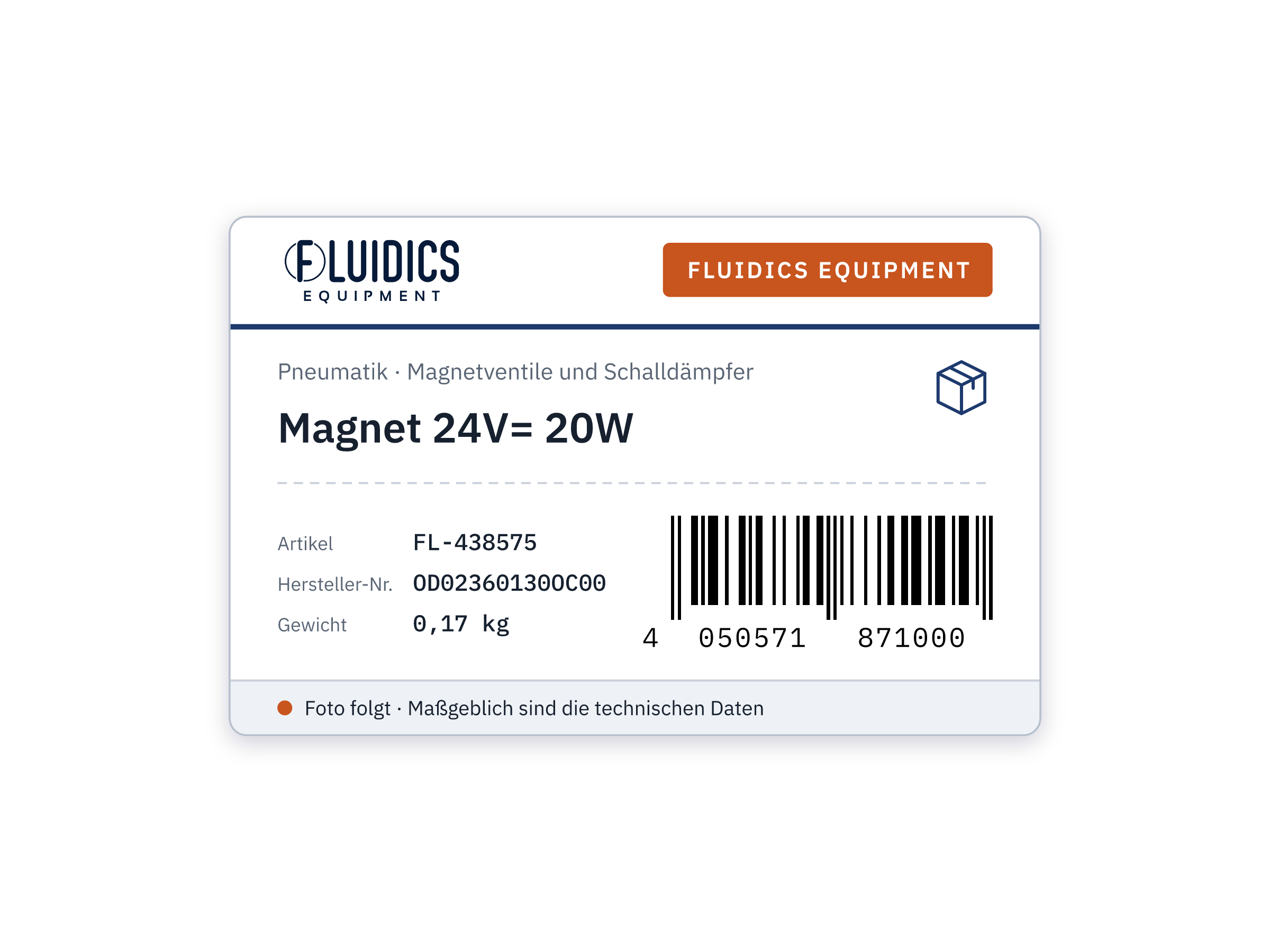 Magnet 24V= 20W