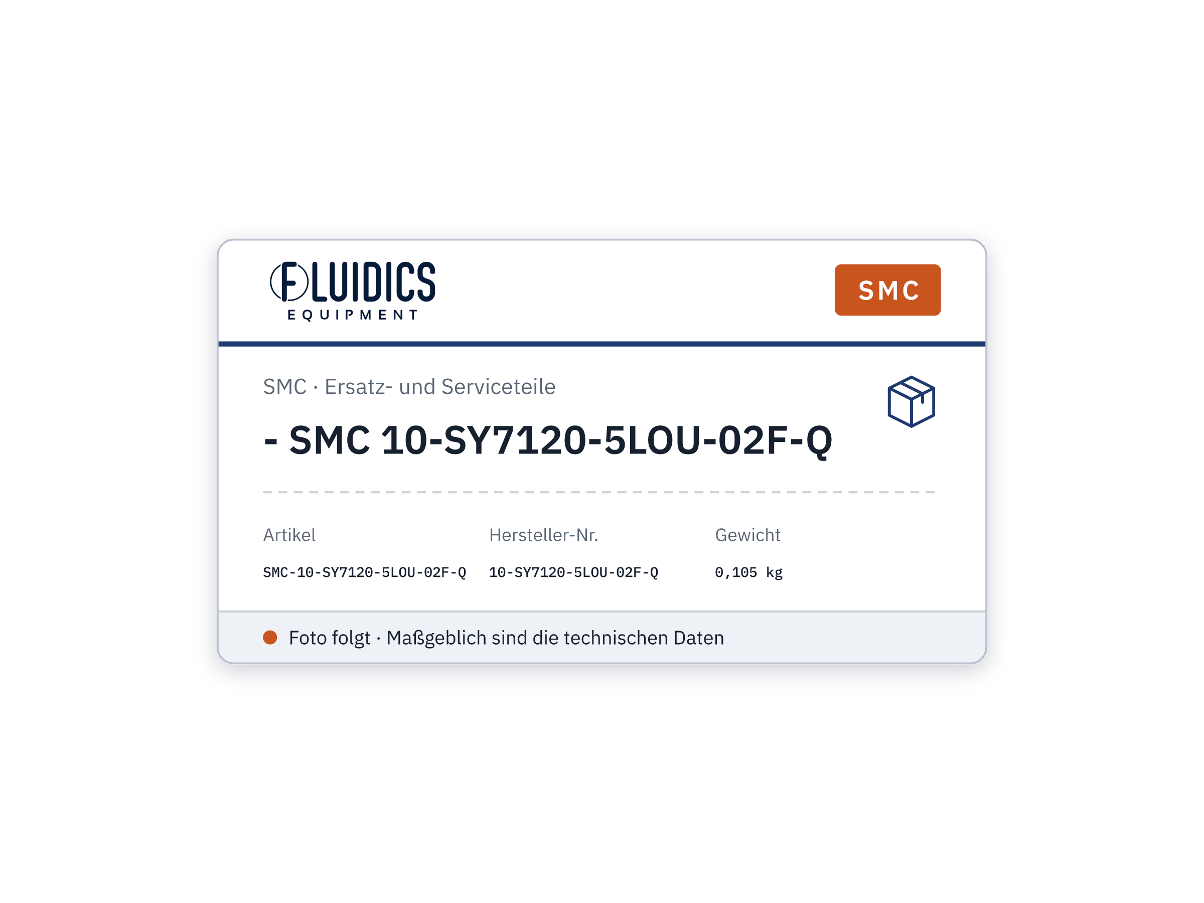 SMC - SMC 10-SY7120-5LOU-02F-Q