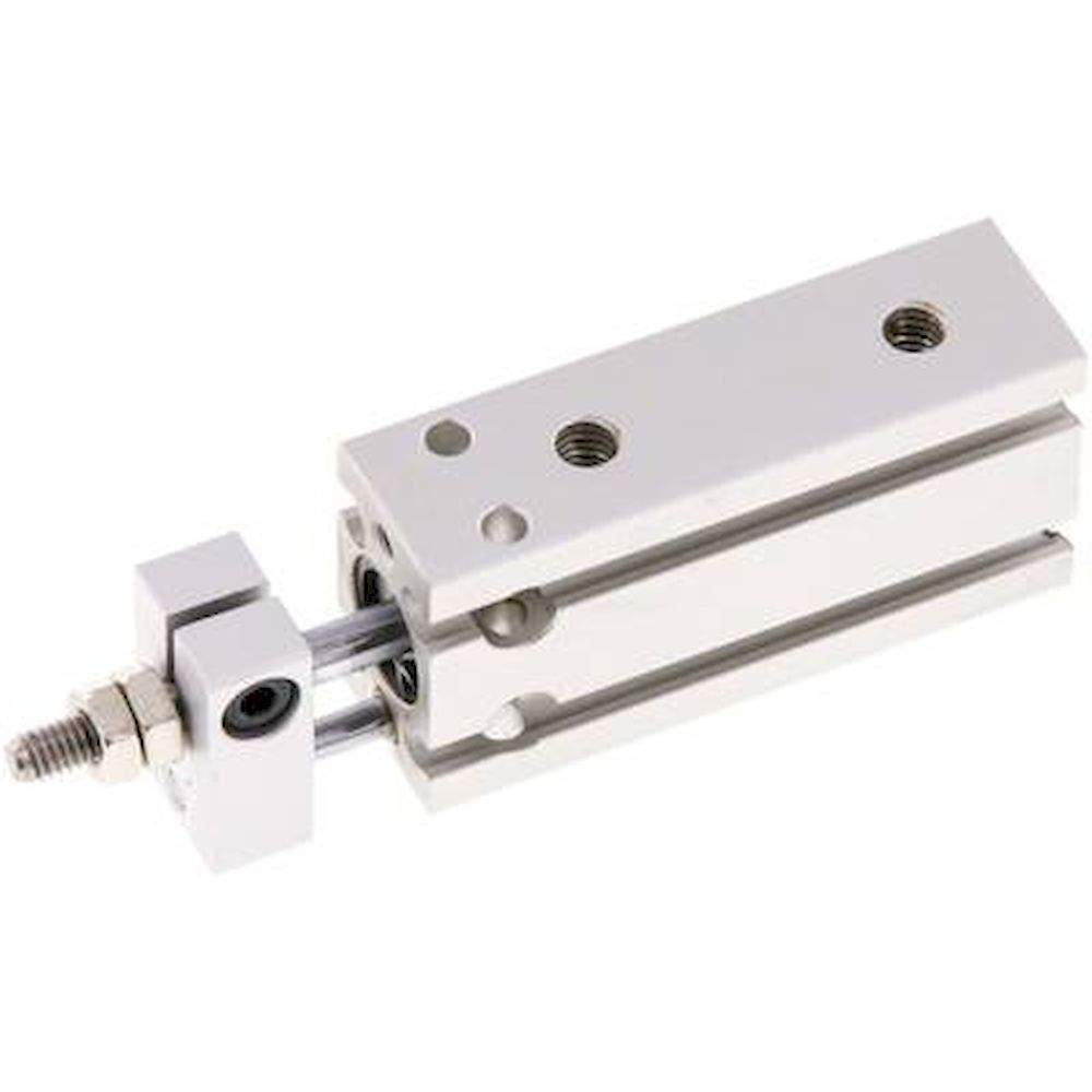 EMC EUK 10/15. Direktmontagezylinder, Kolben 10mm,Hub 15mm, verdrehgesicherte Kolbenstange