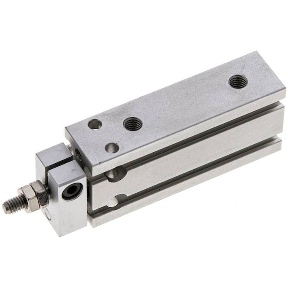 EMC EUK 10/20. Direktmontagezylinder, Kolben 10mm,Hub 20mm, verdrehgesicherte Kolbenstange