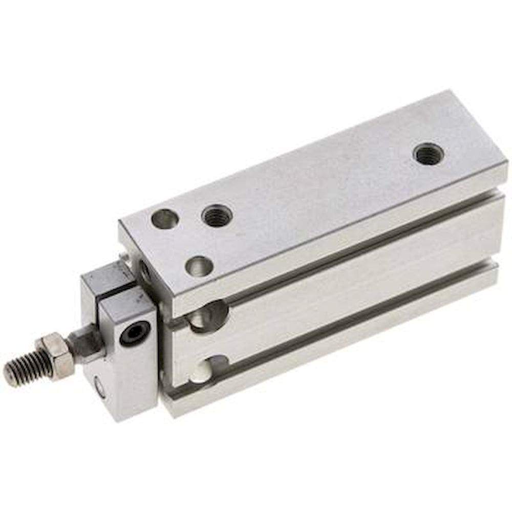 EMC EUK 16/25. Direktmontagezylinder, Kolben 16mm,Hub 25mm, verdrehgesicherte Kolbenstange