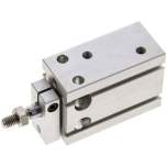 EMC EUK 20/10. Direktmontagezylinder, Kolben 20mm,Hub 10mm, verdrehgesicherte Kolbenstange