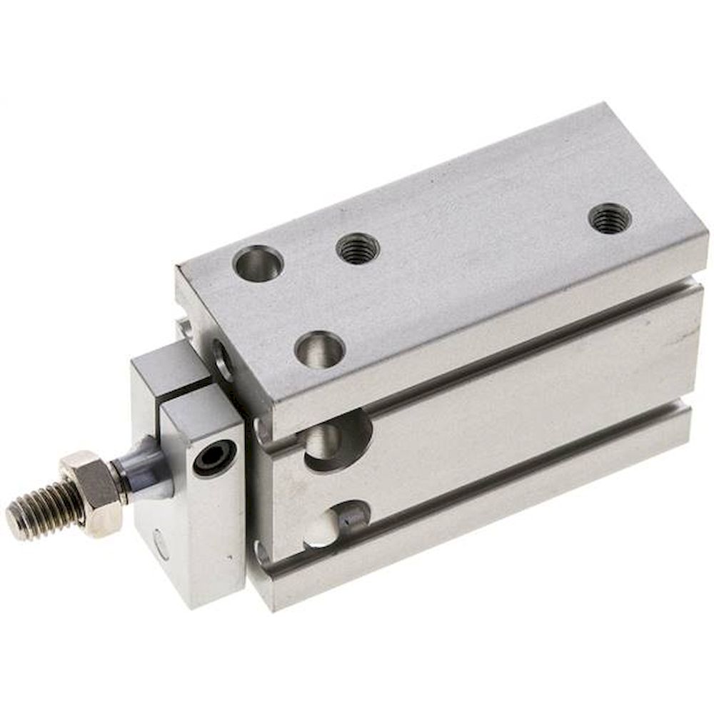 EMC EUK 20/15. Direktmontagezylinder, Kolben 20mm,Hub 15mm, verdrehgesicherte Kolbenstange