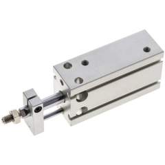 EMC EUK 20/30. Direktmontagezylinder, Kolben 20mm,Hub 30mm, verdrehgesicherte Kolbenstange