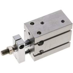 EMC EUK 25/10. Direktmontagezylinder, Kolben 25mm,Hub 10mm, verdrehgesicherte Kolbenstange