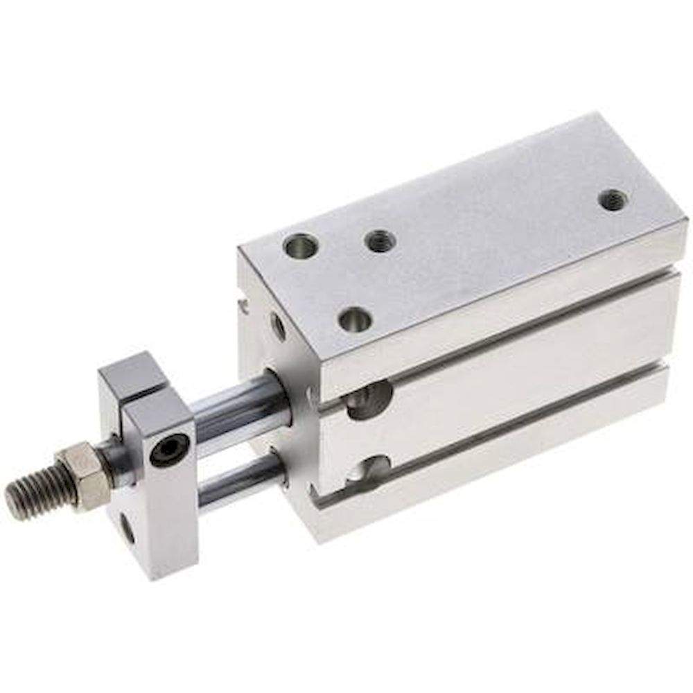 EMC EUK 25/25. Direktmontagezylinder, Kolben 25mm,Hub 25mm, verdrehgesicherte Kolbenstange